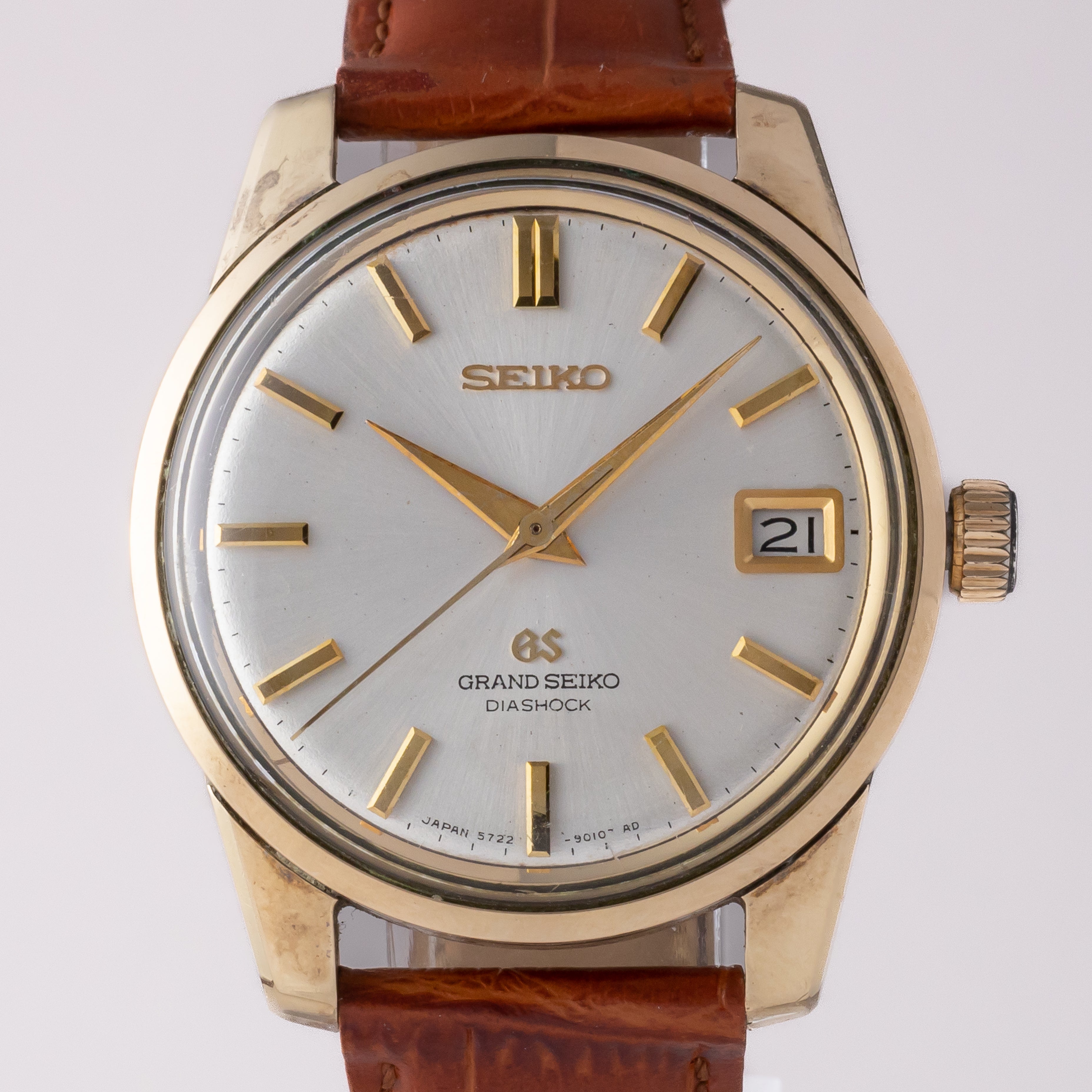 グランドセイコー 2nd 1967年製 箱GS基準合格証明書付 CAP GOLD 57GS Ref.5722-9011