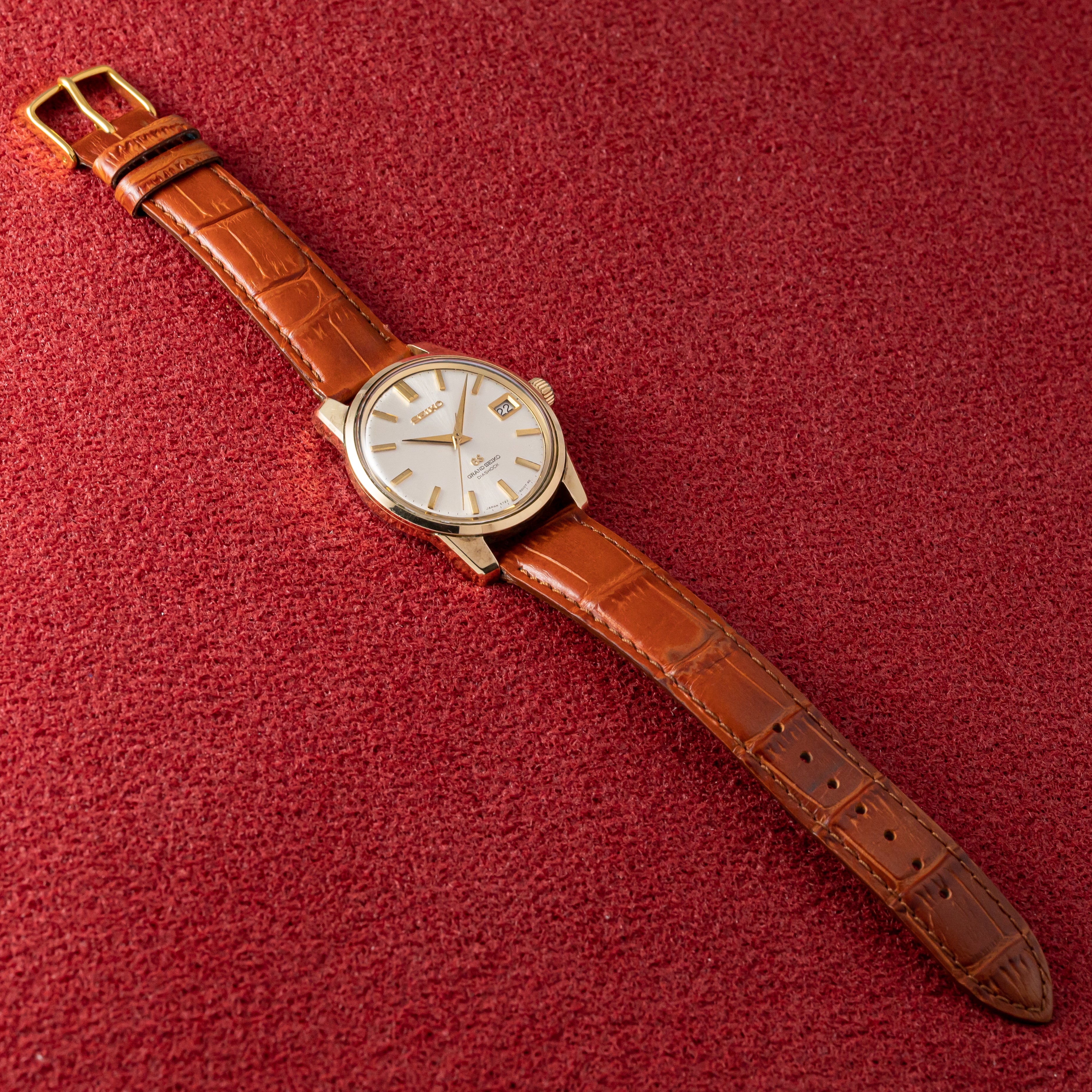 グランドセイコー 2nd 1967年製 箱GS基準合格証明書付 CAP GOLD 57GS Ref.5722-9011