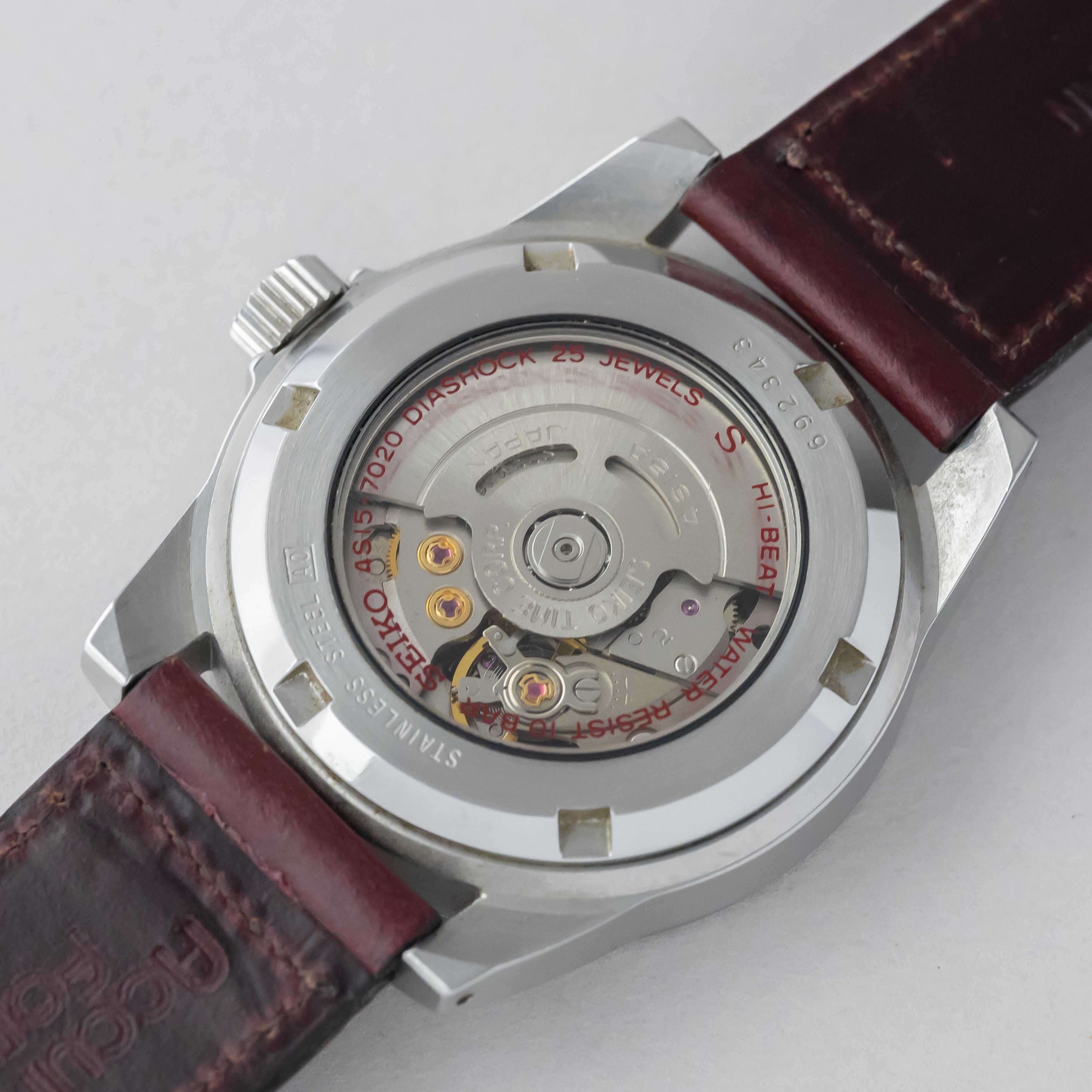 セイコー メカSUS 1996年製 裏スケルトン Ref.4S15A