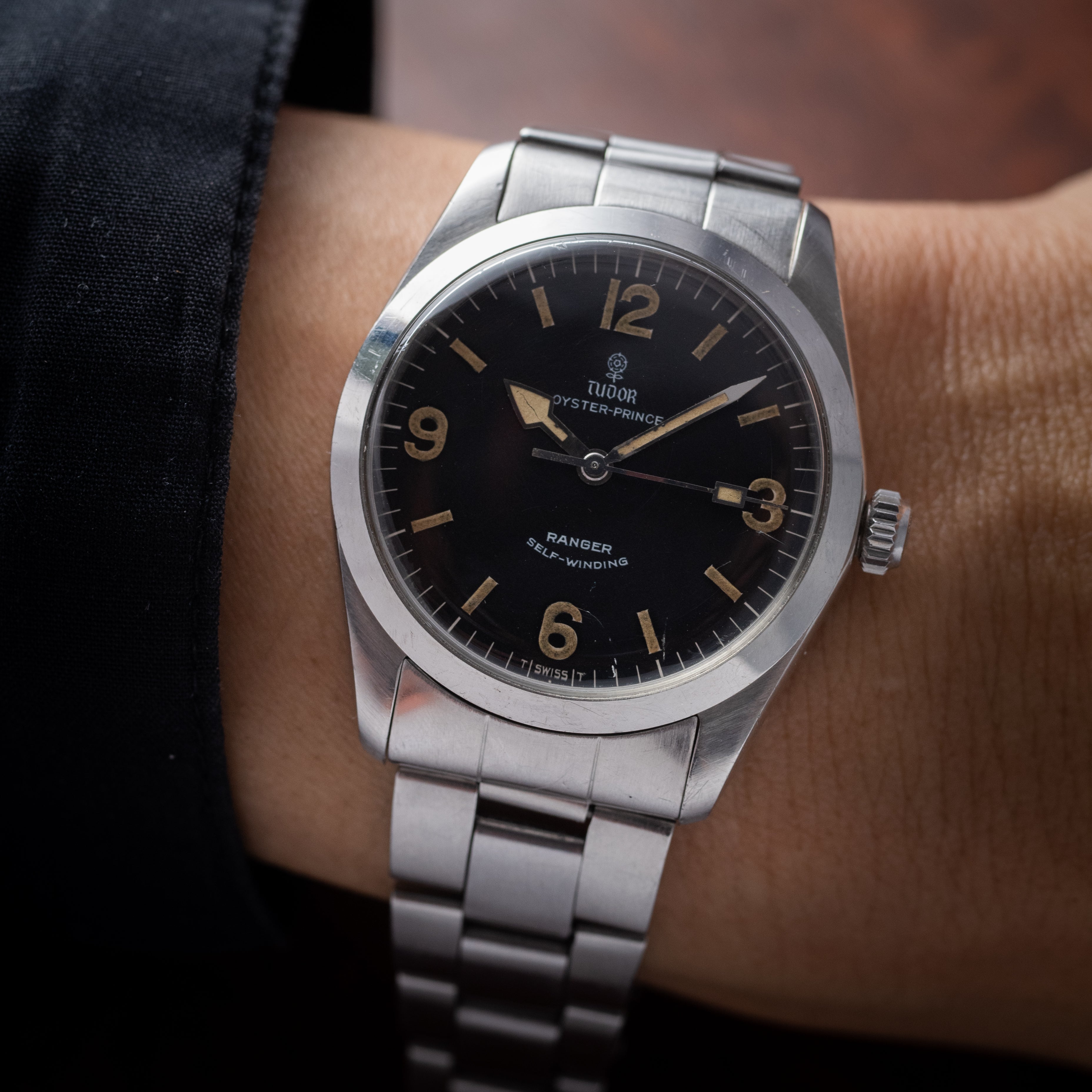 チューダー レンジャー Ref.7995/0 小薔薇 1966年製 オリジナルダイヤル ロレックス純正ブレス