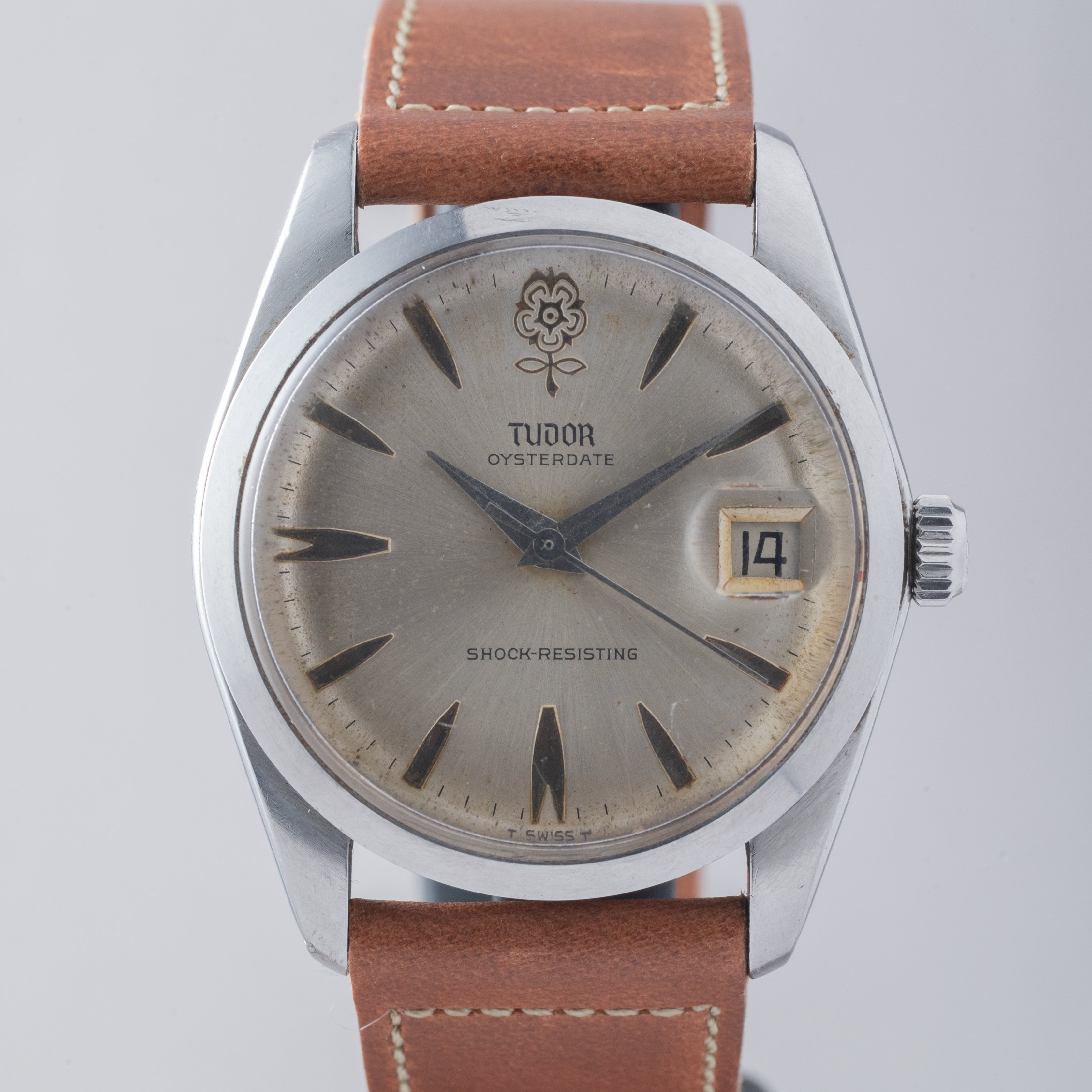 チューダー デカバラ 1965年製 オイスターデイト 手巻き