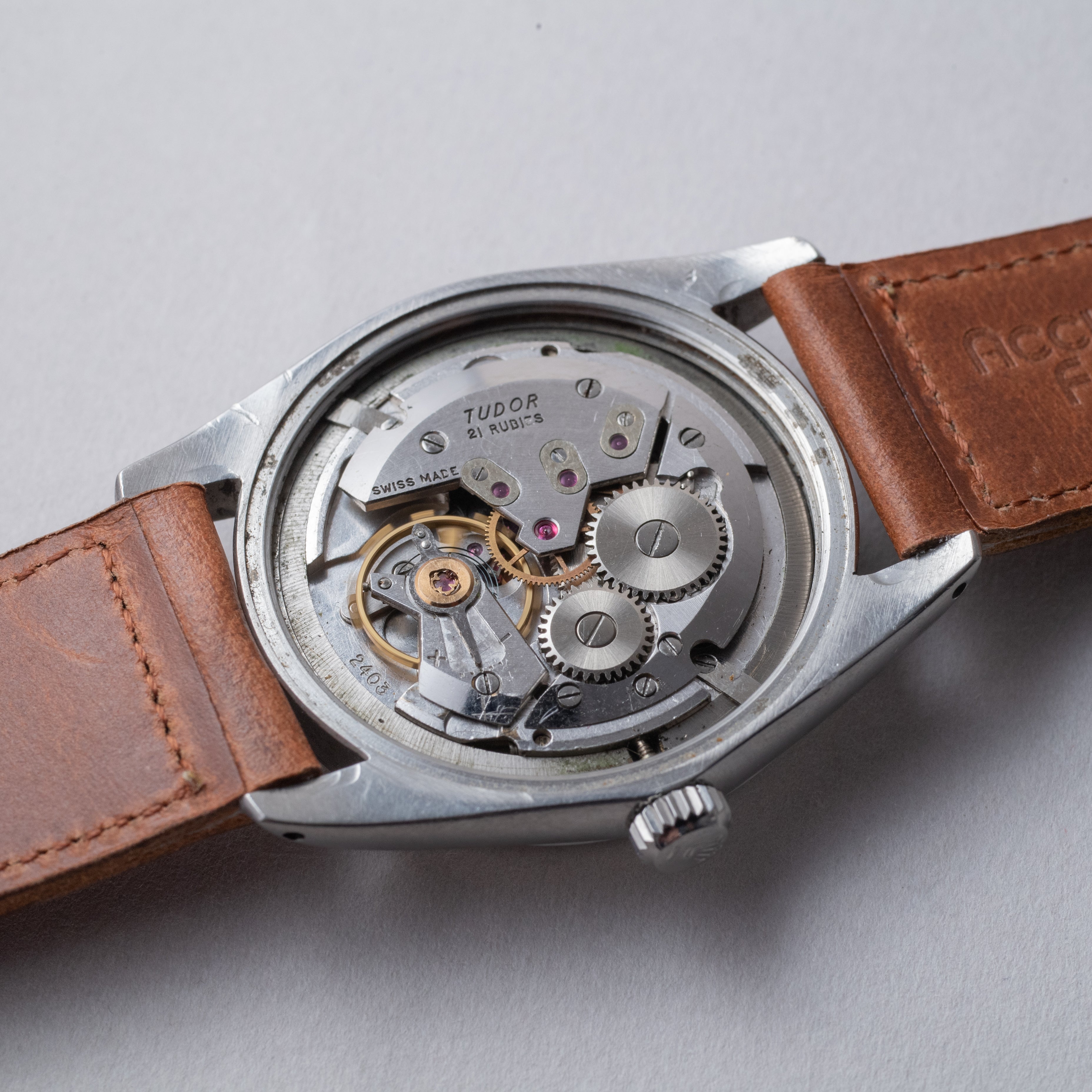 チューダー デカバラ 1965年製 オイスターデイト 手巻き