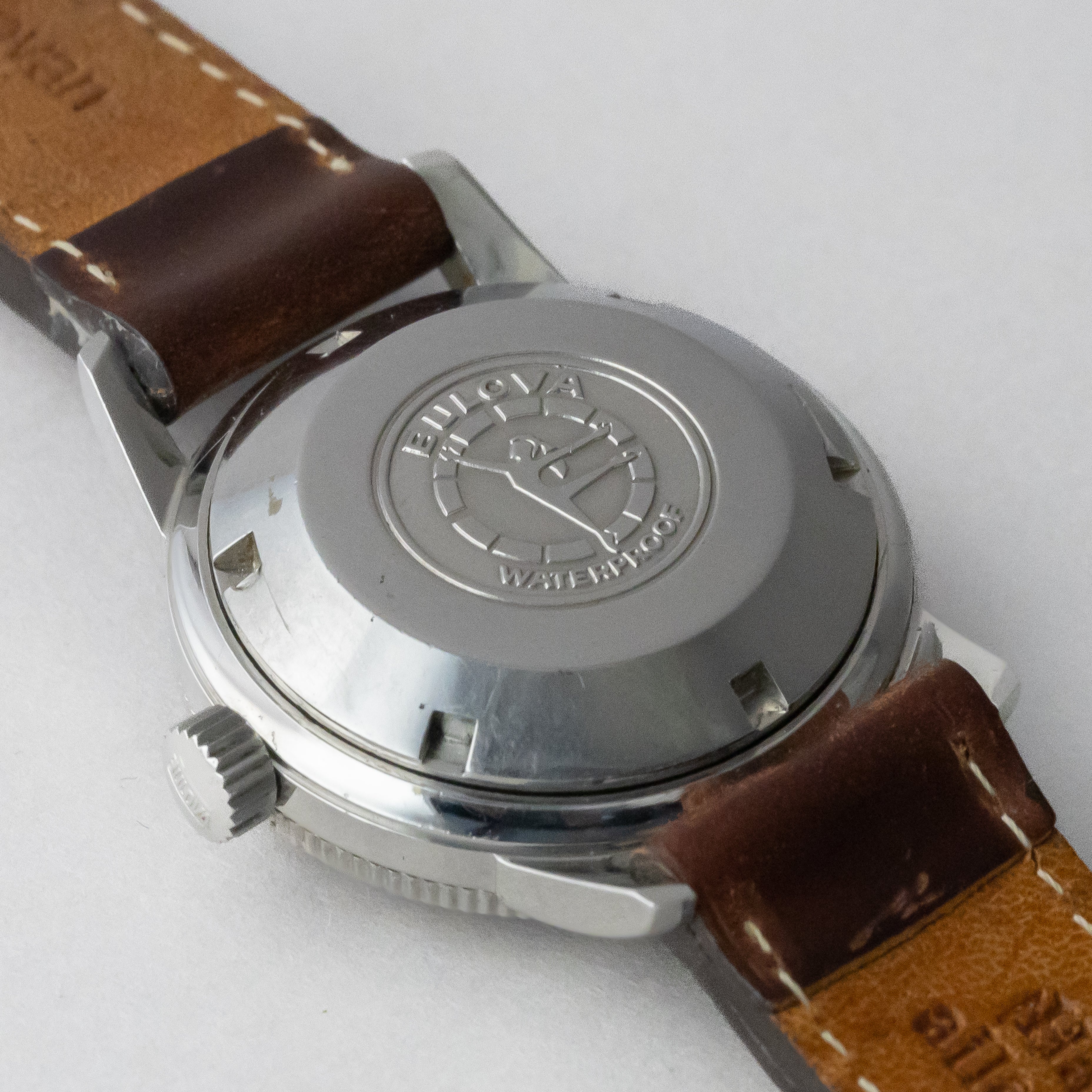 ブローバ シュノーケル 1968年製 ダイバーズウォッチ 回転ベゼル