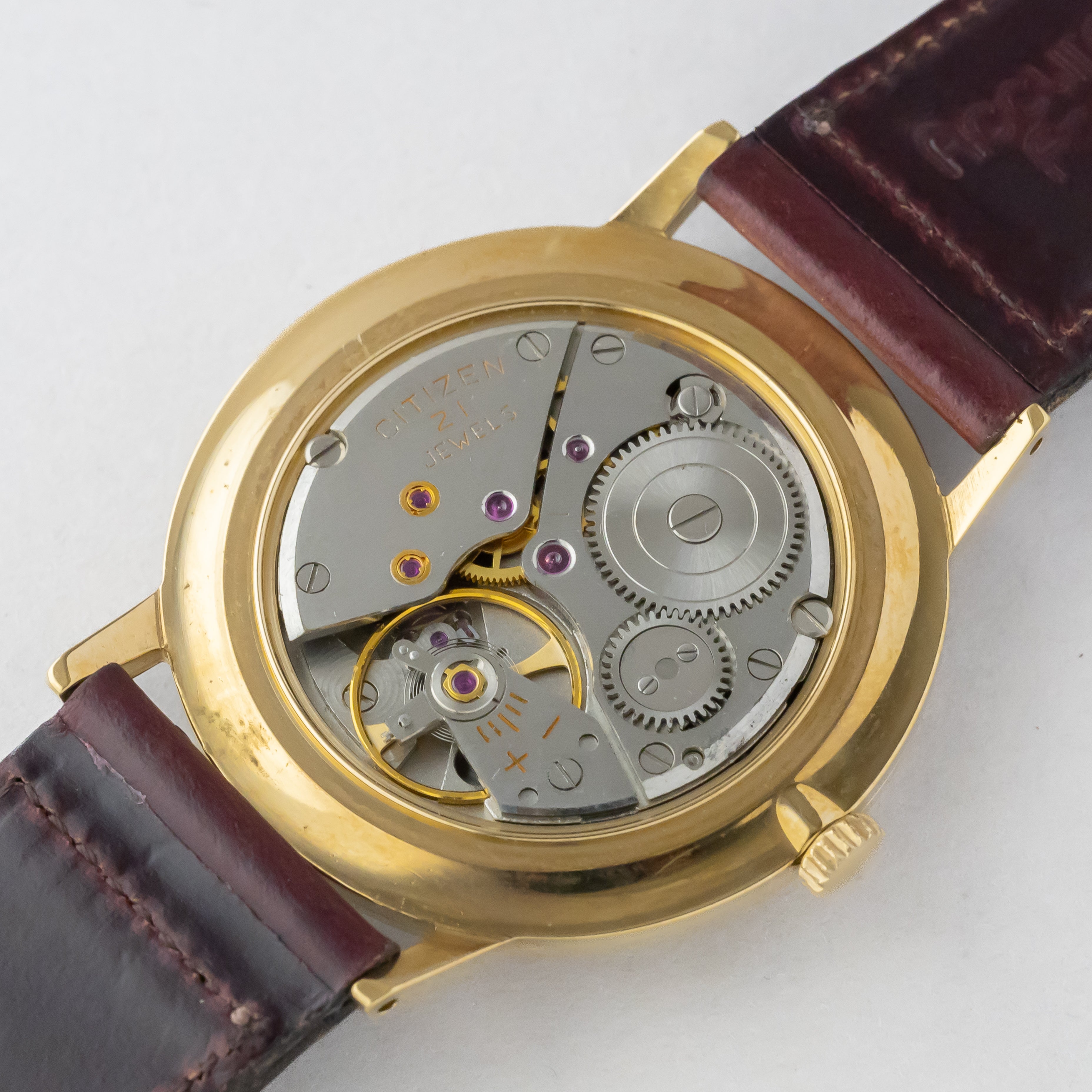 シチズン エースデイト 1965年製 手巻き GF