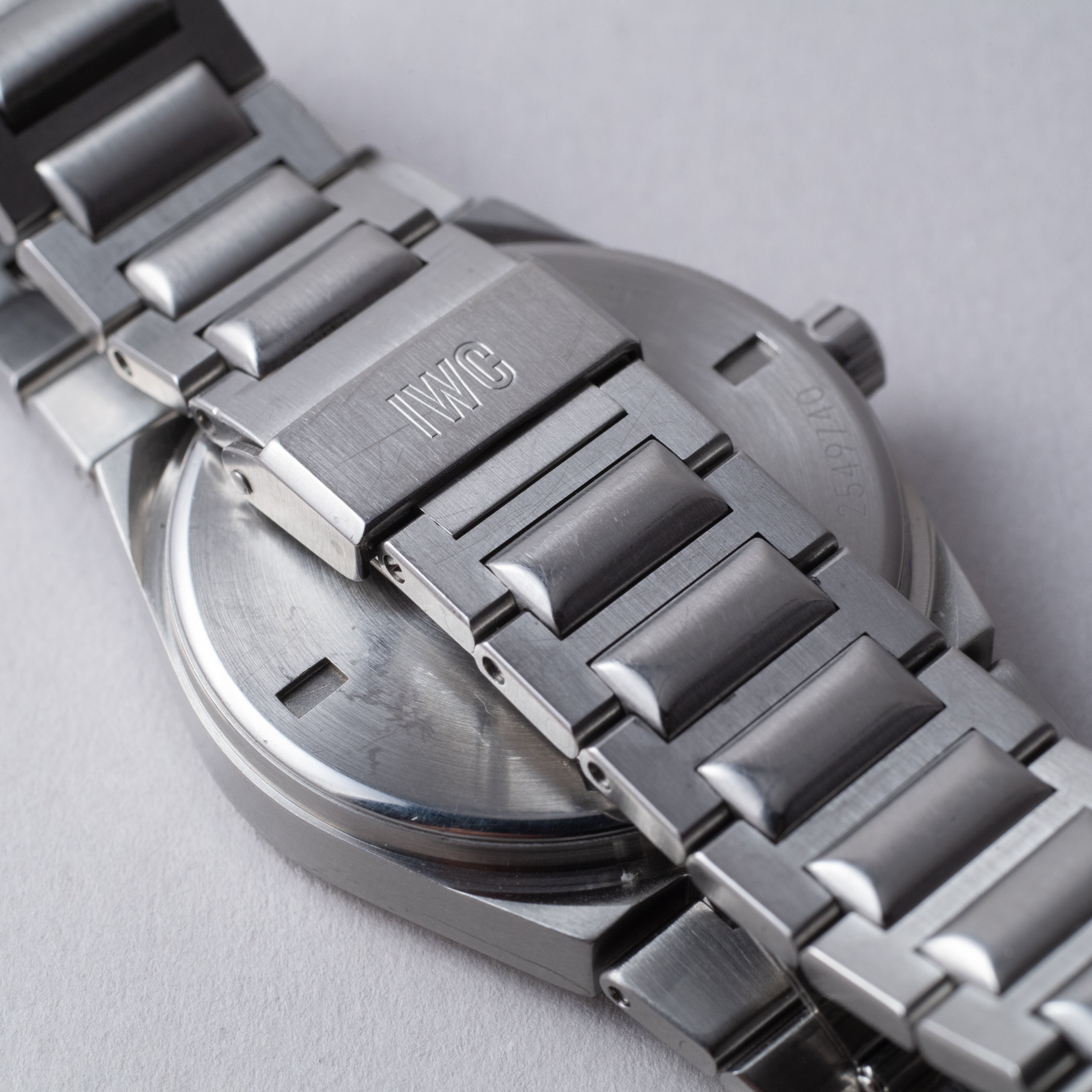 IWC インヂュニア Ref.3521 ホワイトダイヤル 1993年製 Cal.887/2 クロノメーター