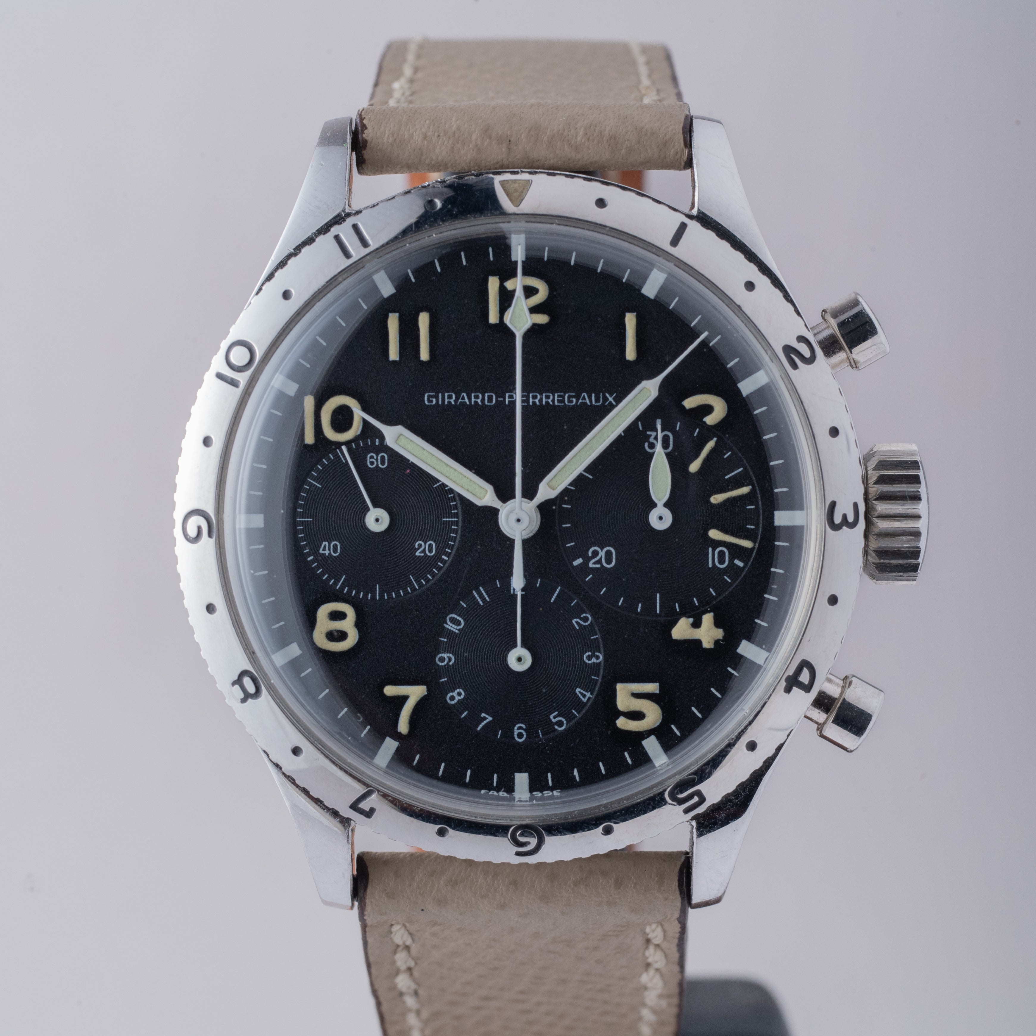 ジラール・ペルゴ タイプ20 Cal.720 1960年代製 フランス空軍パイロットウオッチ