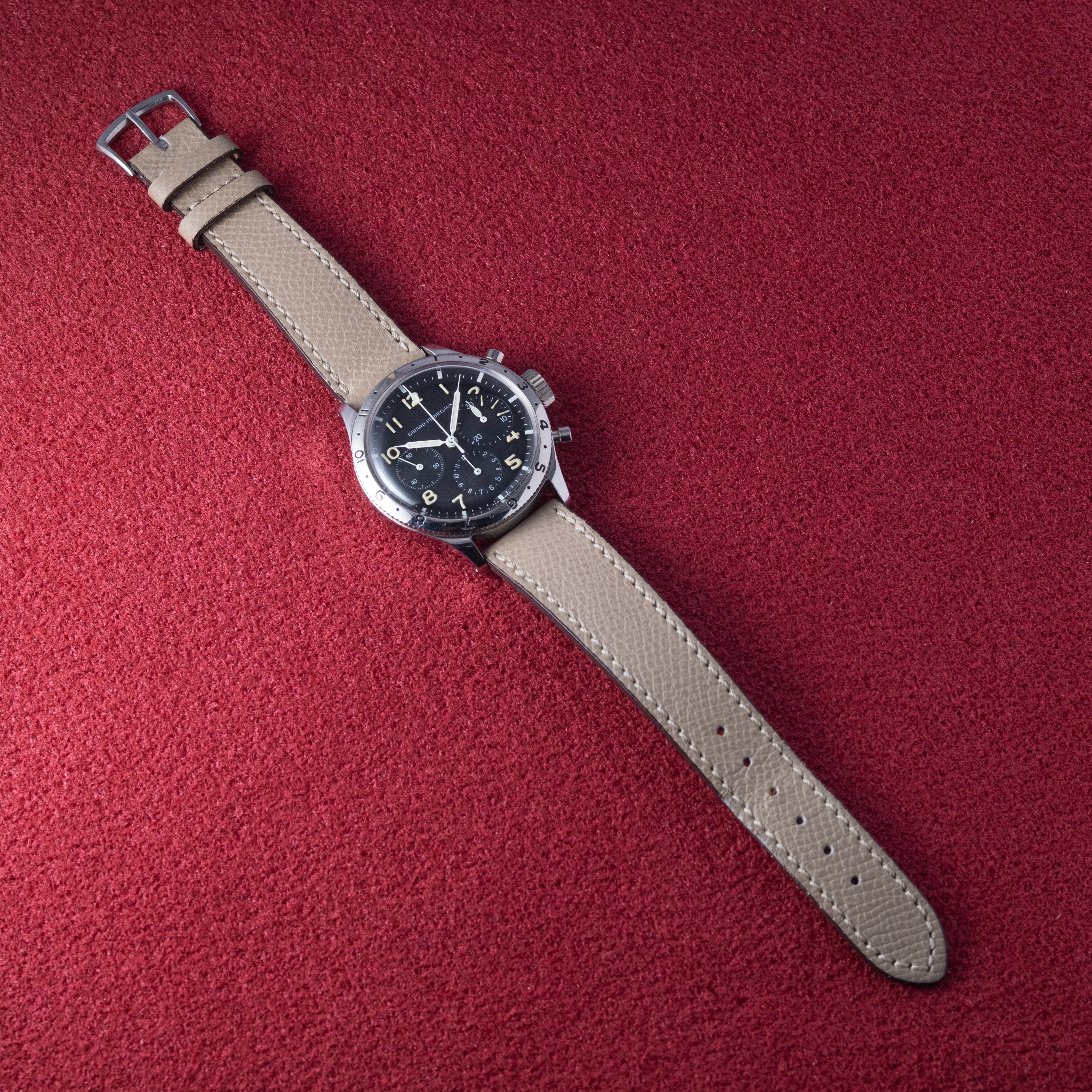 ジラール・ペルゴ タイプ20 Cal.720 1960年代製 フランス空軍パイロットウオッチ