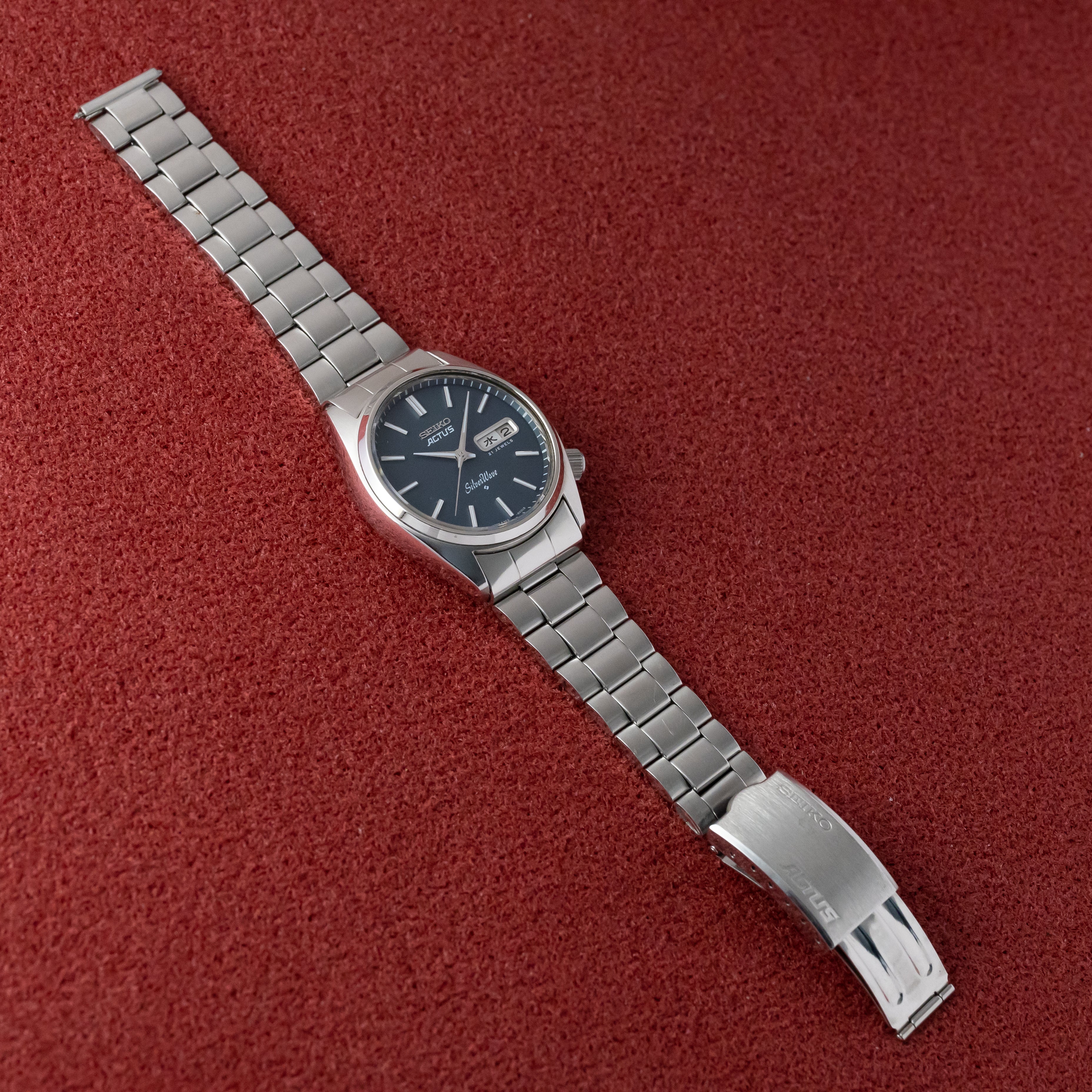 セイコー アクタス シルバーウェーブ 1976年製 Ref.6306-8000 ブルーダイヤル