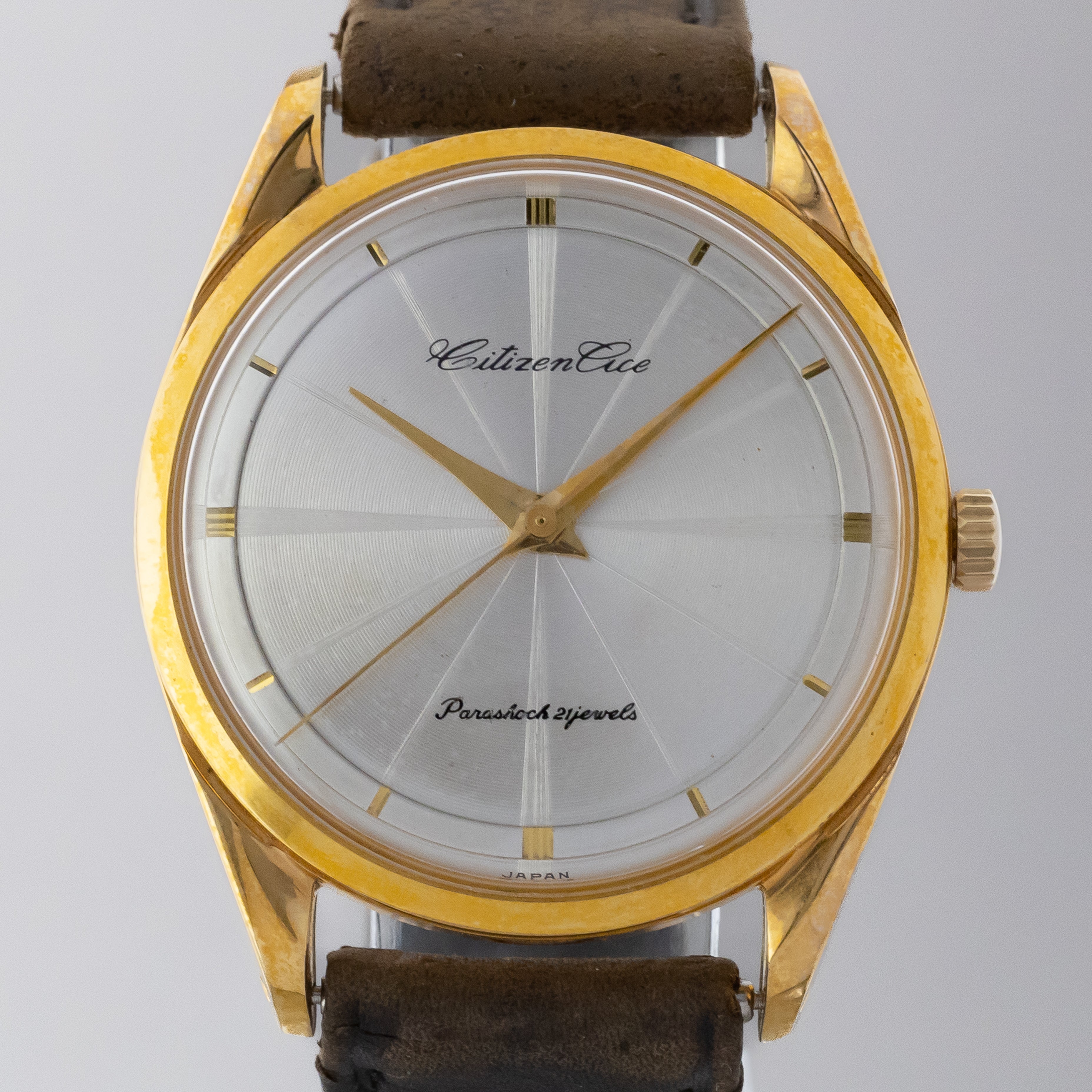 シチズン エース タグ付き美品 1962年製 オリジナル革ベルト尾錠 A514807