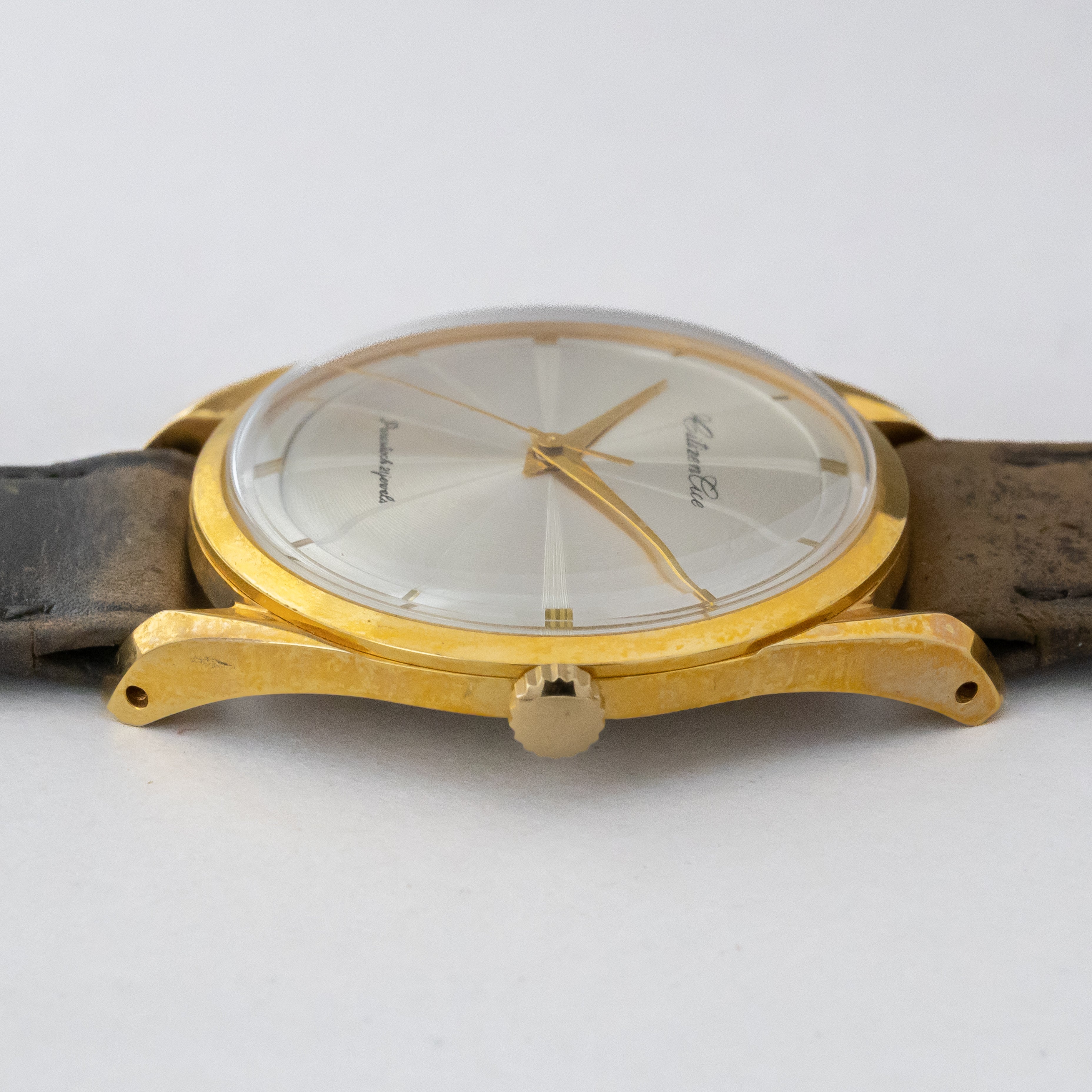 シチズン エース タグ付き美品 1962年製 オリジナル革ベルト尾錠 A514807