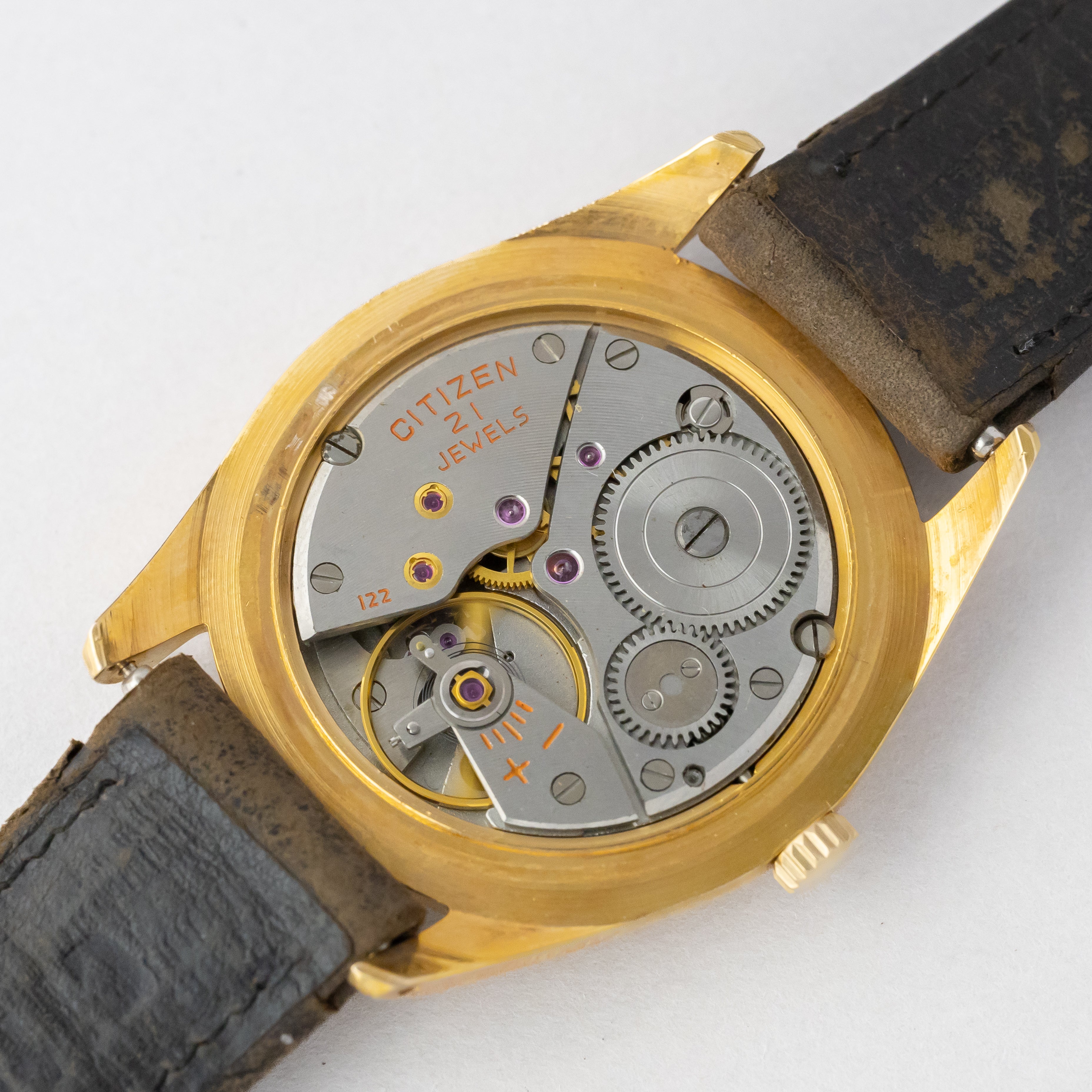 シチズン エース タグ付き美品 1962年製 オリジナル革ベルト尾錠 A514807