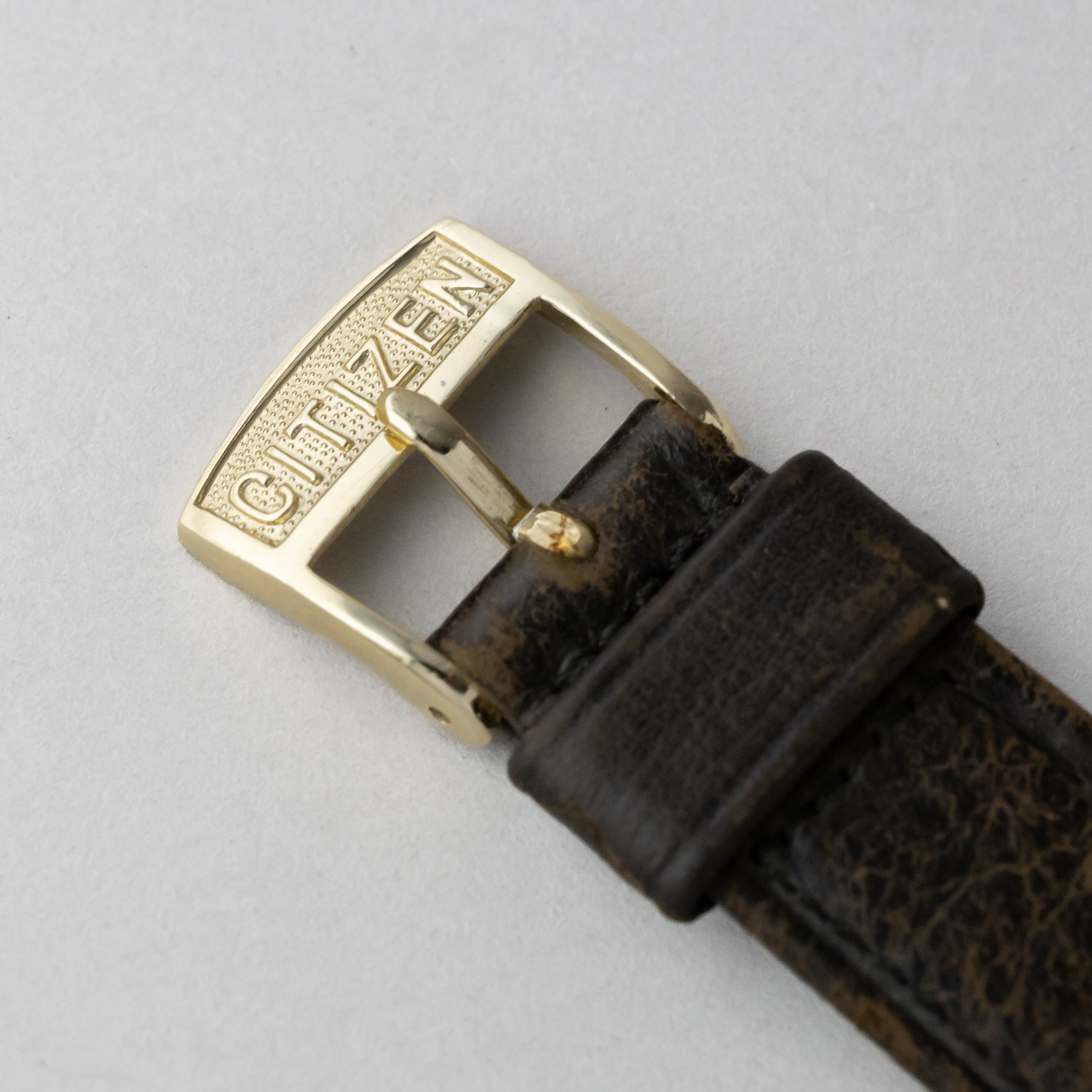 シチズン エース タグ付き美品 1962年製 オリジナル革ベルト尾錠 A514807