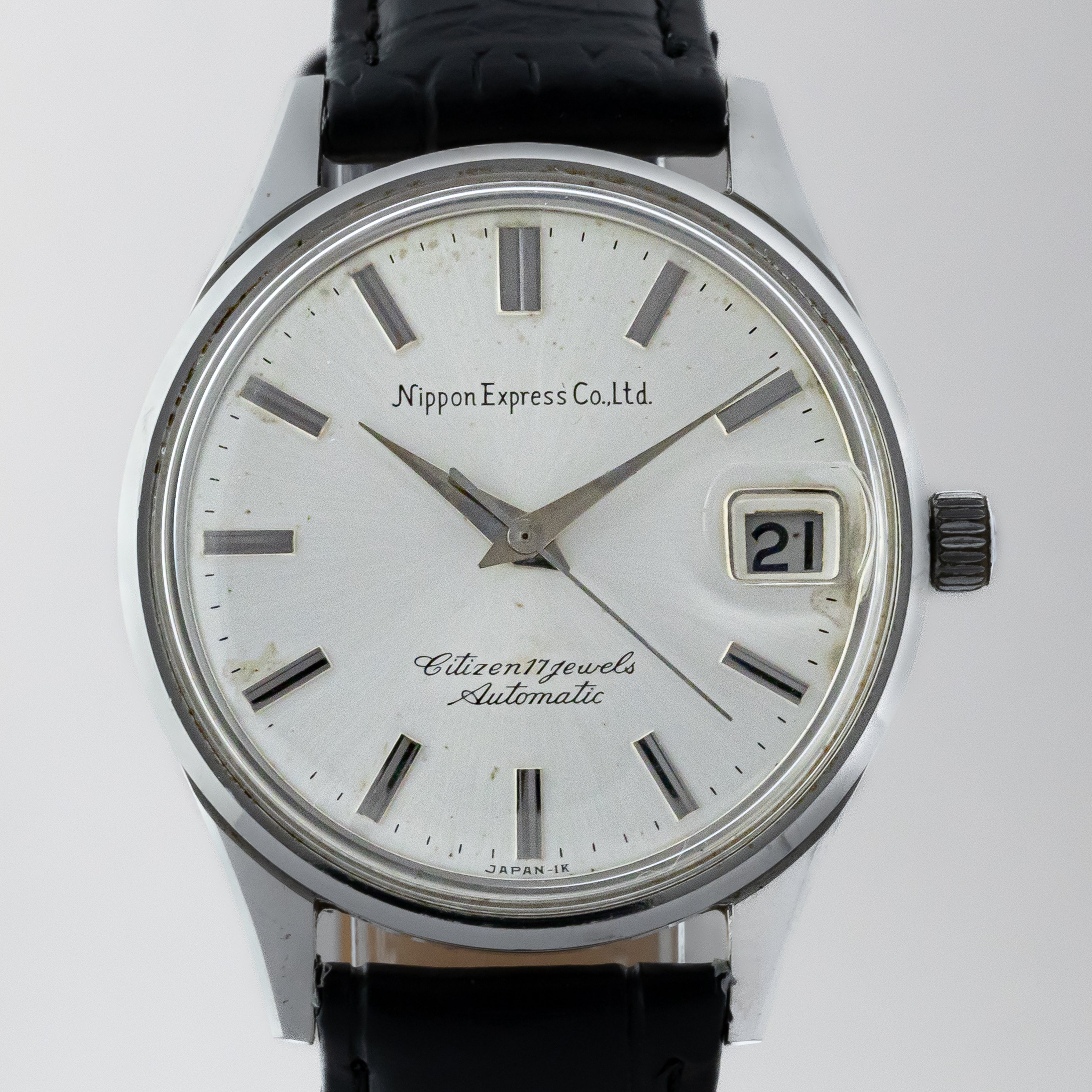 シチズン 日本通運 昭和42年 永年勤続表彰 17石自動巻き 1967年製