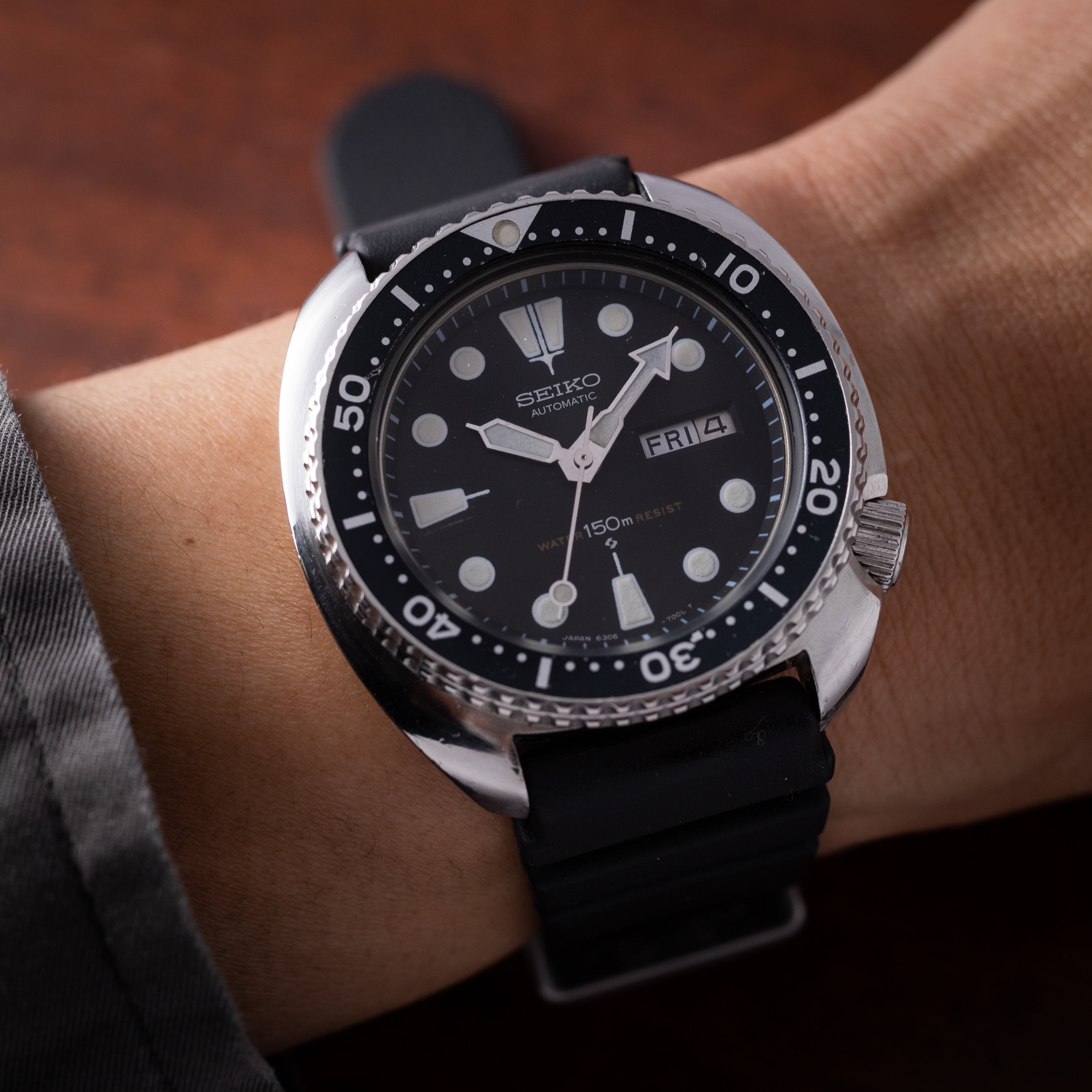 セイコー 3rdダイバー 150m 1979年製 Ref.6306-7001