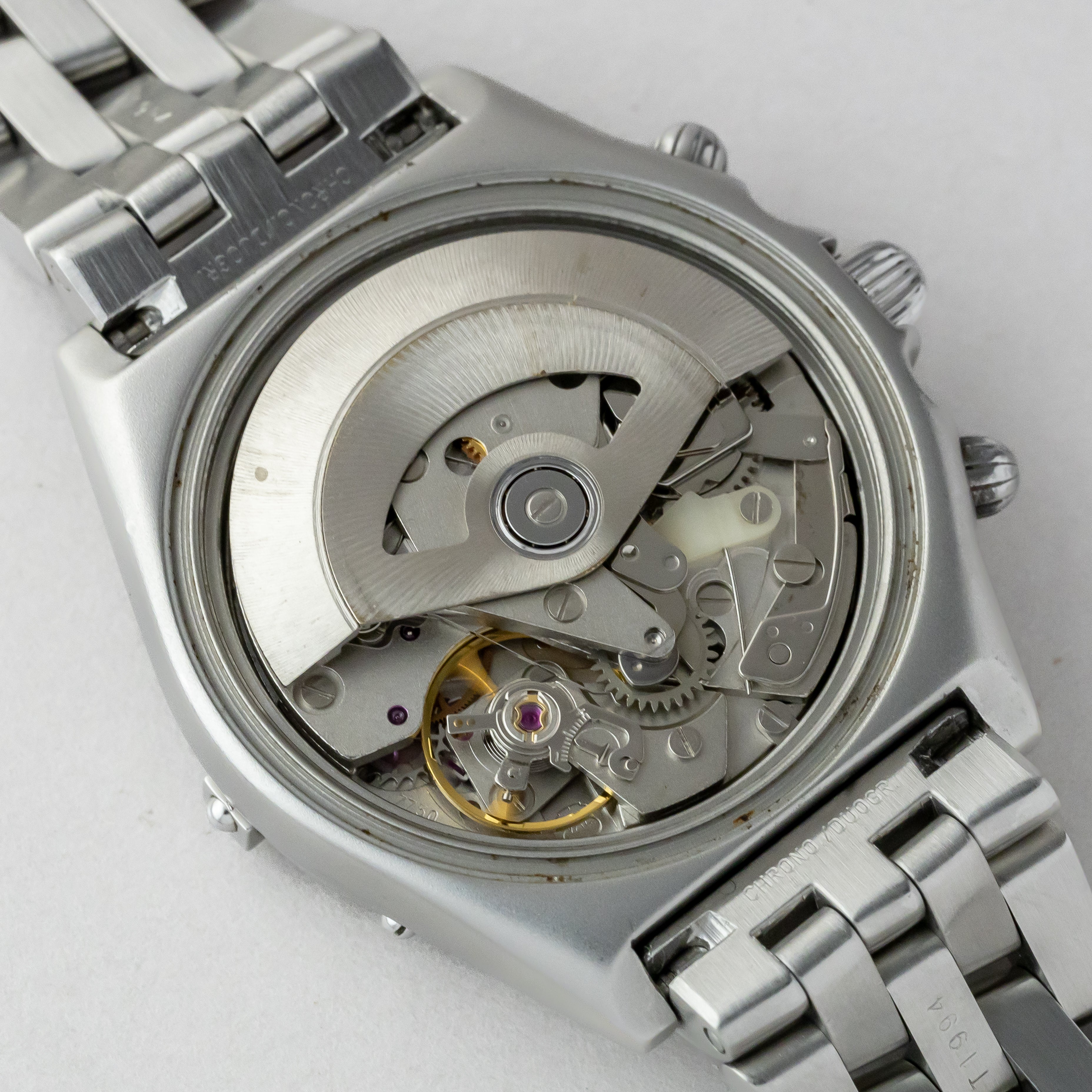 ブライトリング クロノマット Ref.81950A BK 純正ステンレスブレス 1990年代製