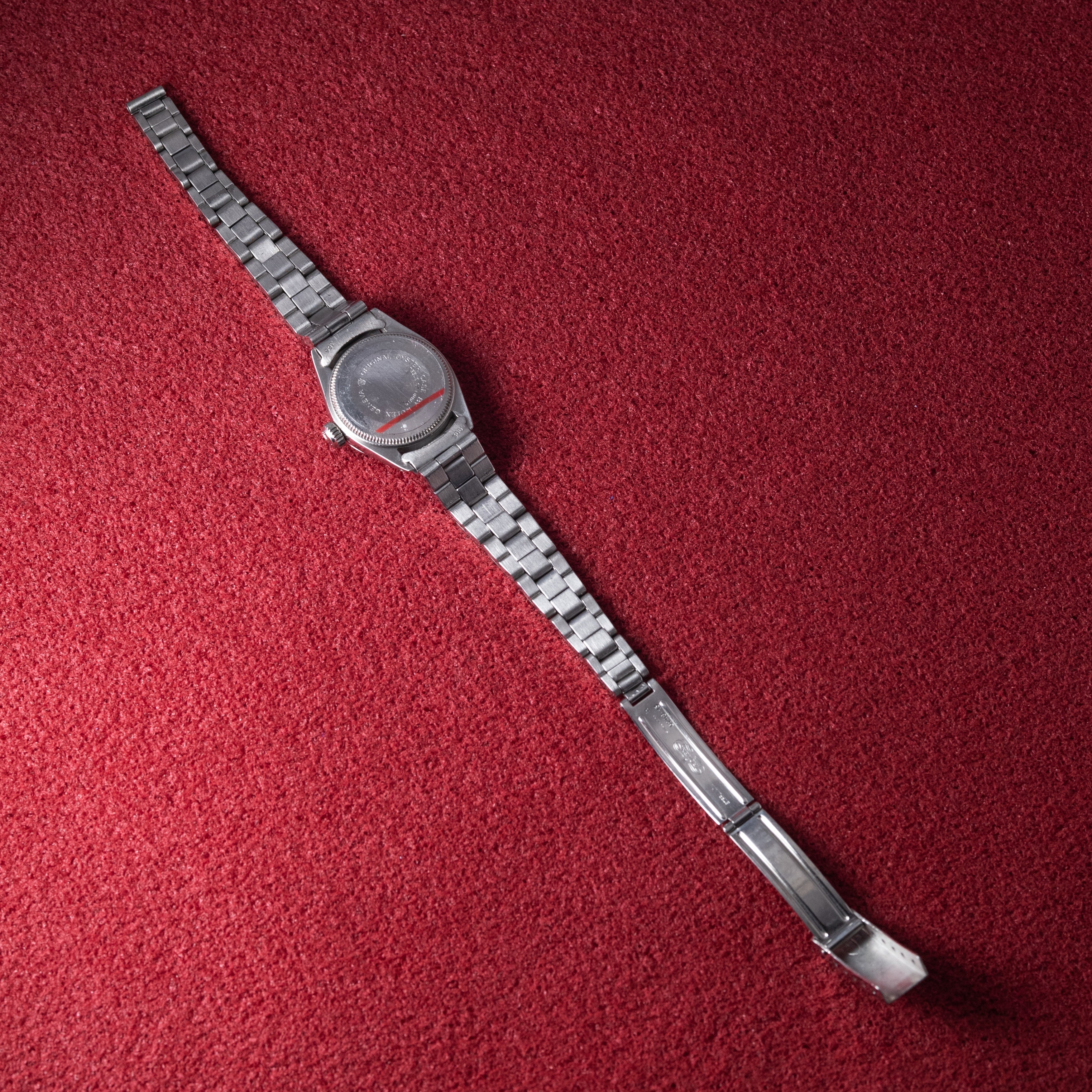 チューダー プリンセスデイト 1972年製 レディース ブラックダイヤル