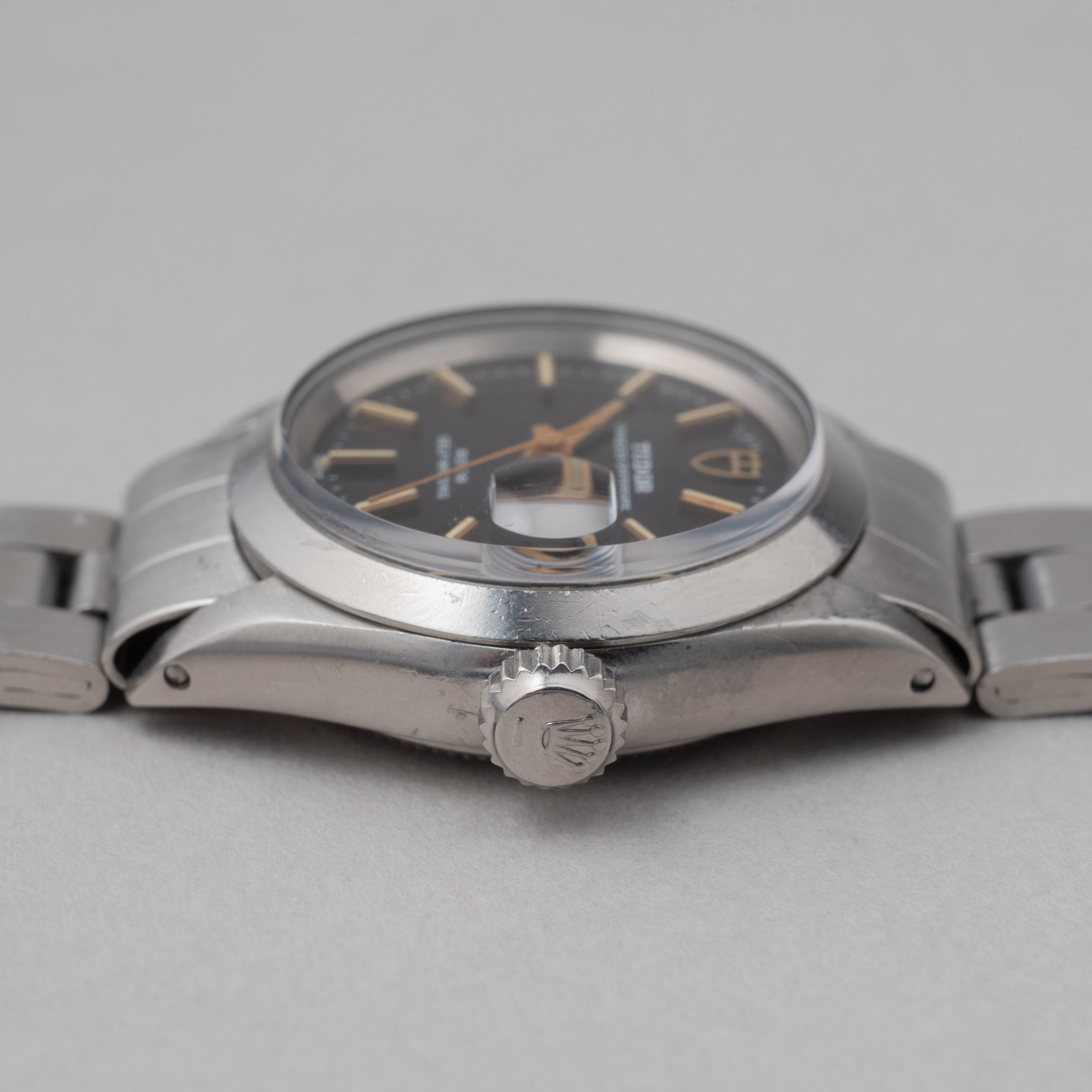 チューダー プリンセスデイト 1972年製 レディース ブラックダイヤル