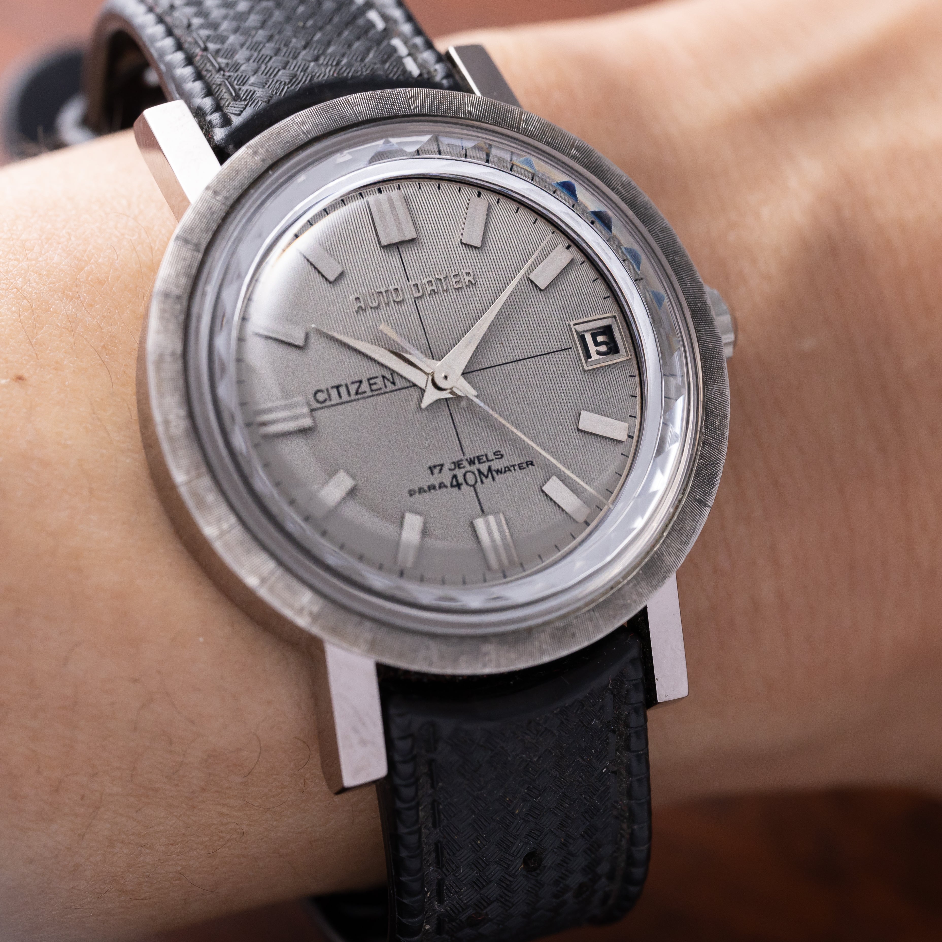 シチズン オートデーター 1965年製 デッドストック 箱付き