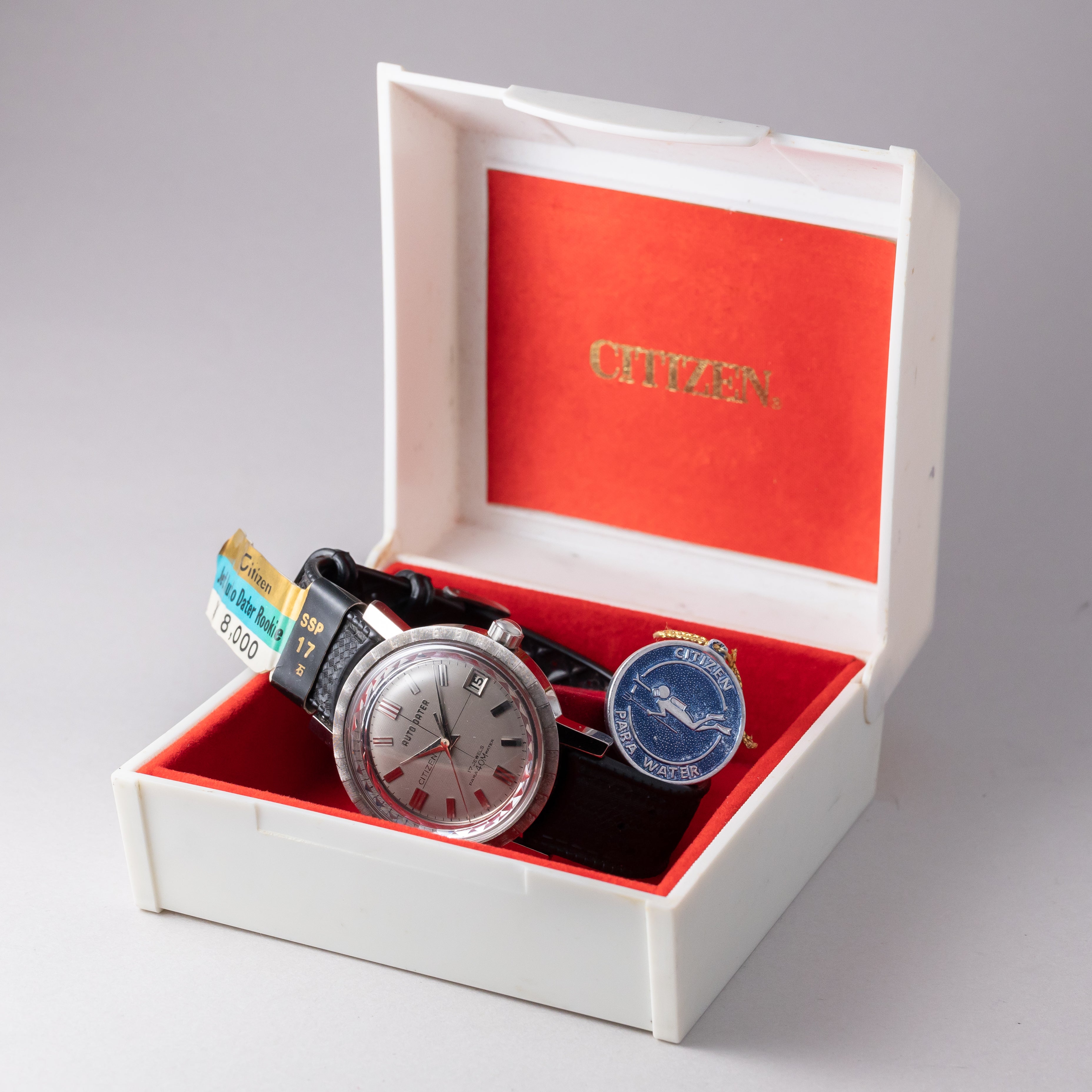 シチズン オートデーター 1965年製 デッドストック 箱付き