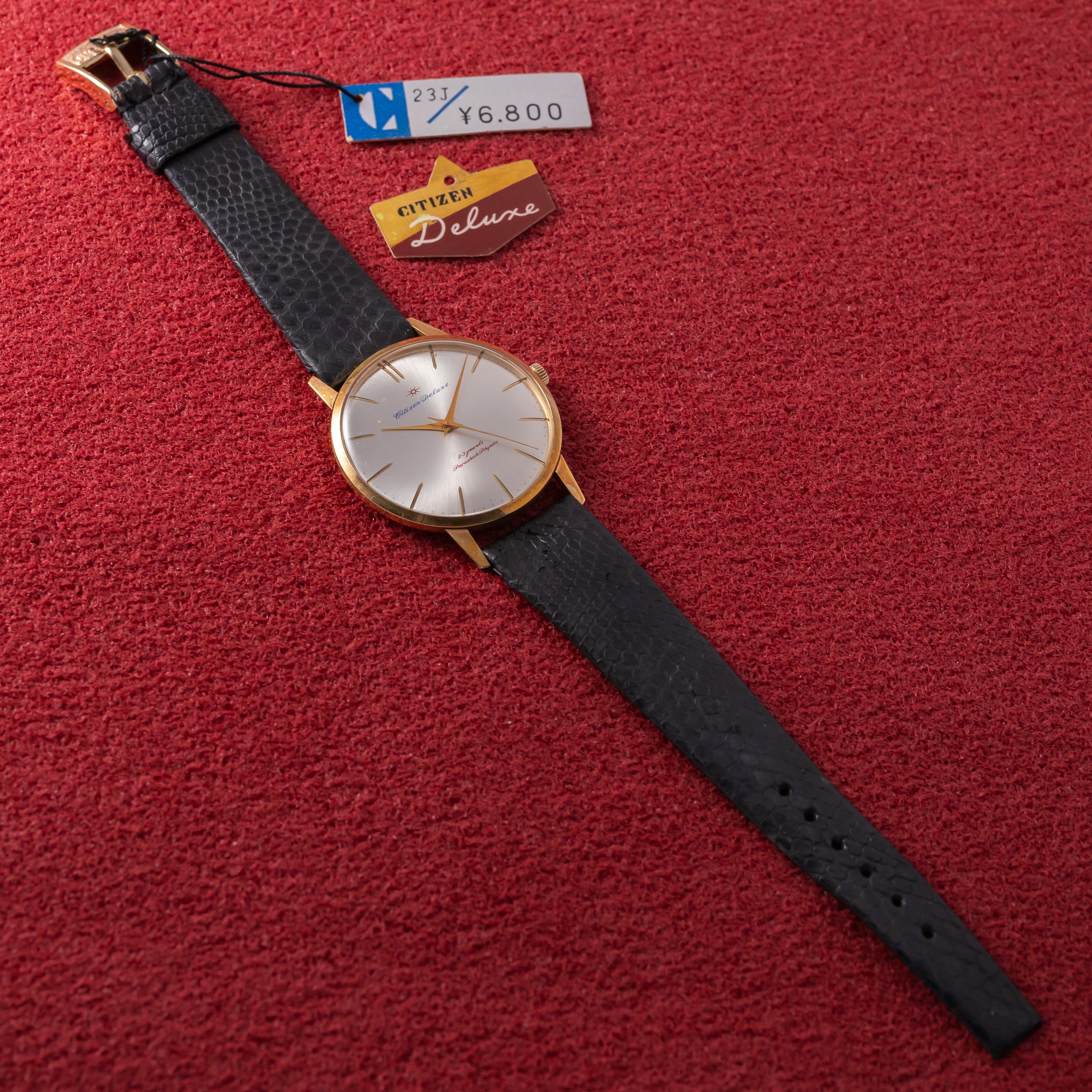 シチズン デラックス 1961年製 手巻き タグ付き