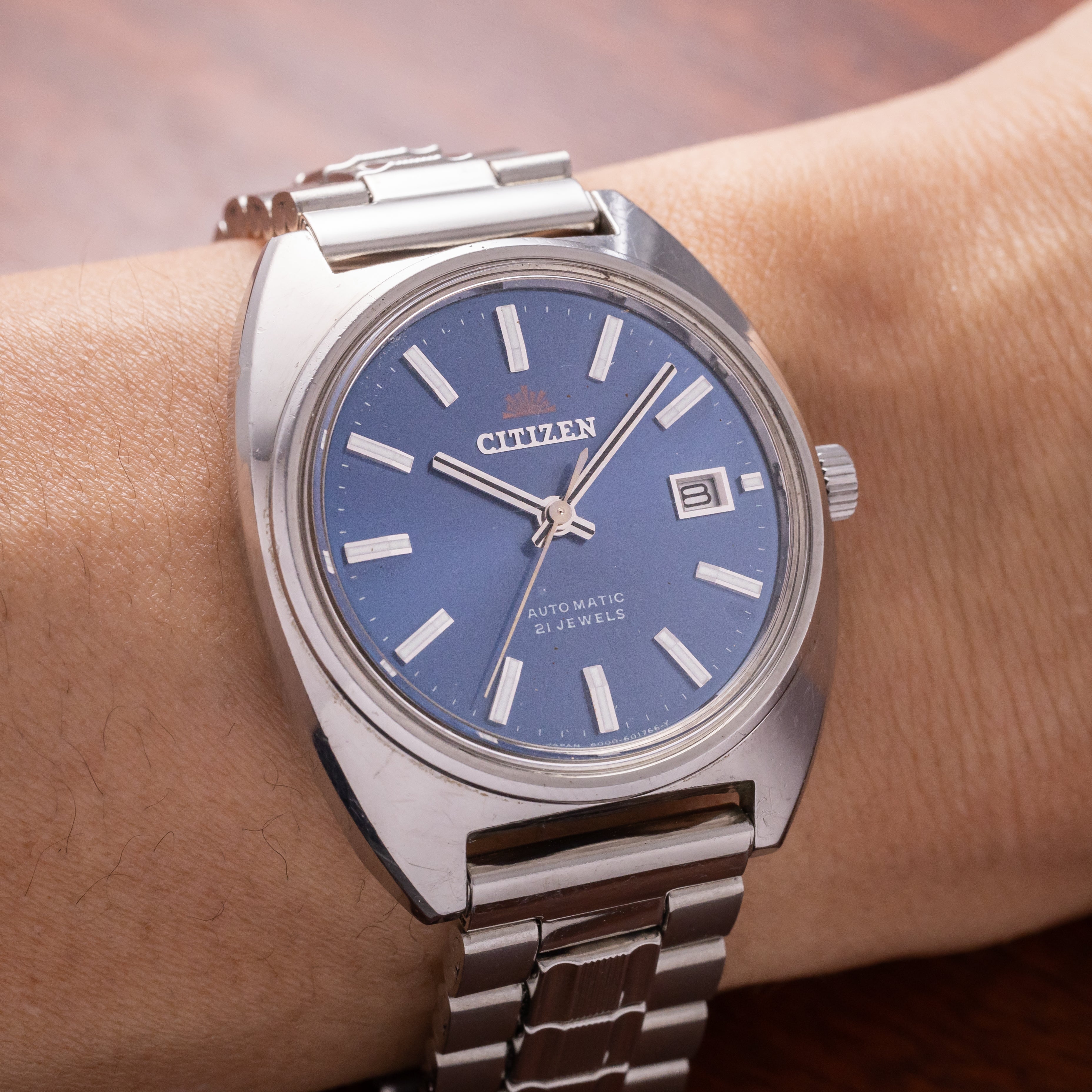 シチズン 朝日新聞 1960年代 オートマチック