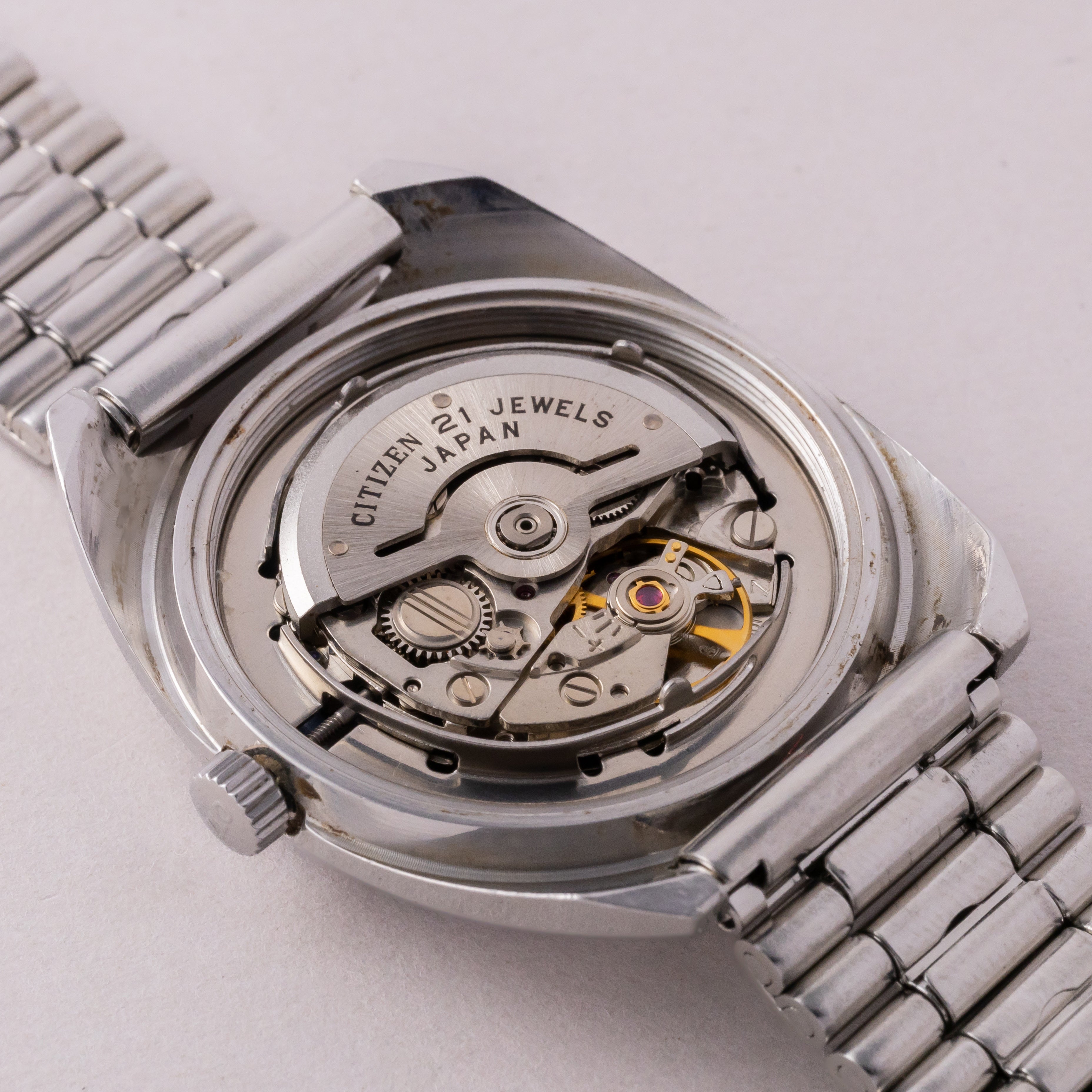 シチズン 朝日新聞 1960年代 オートマチック