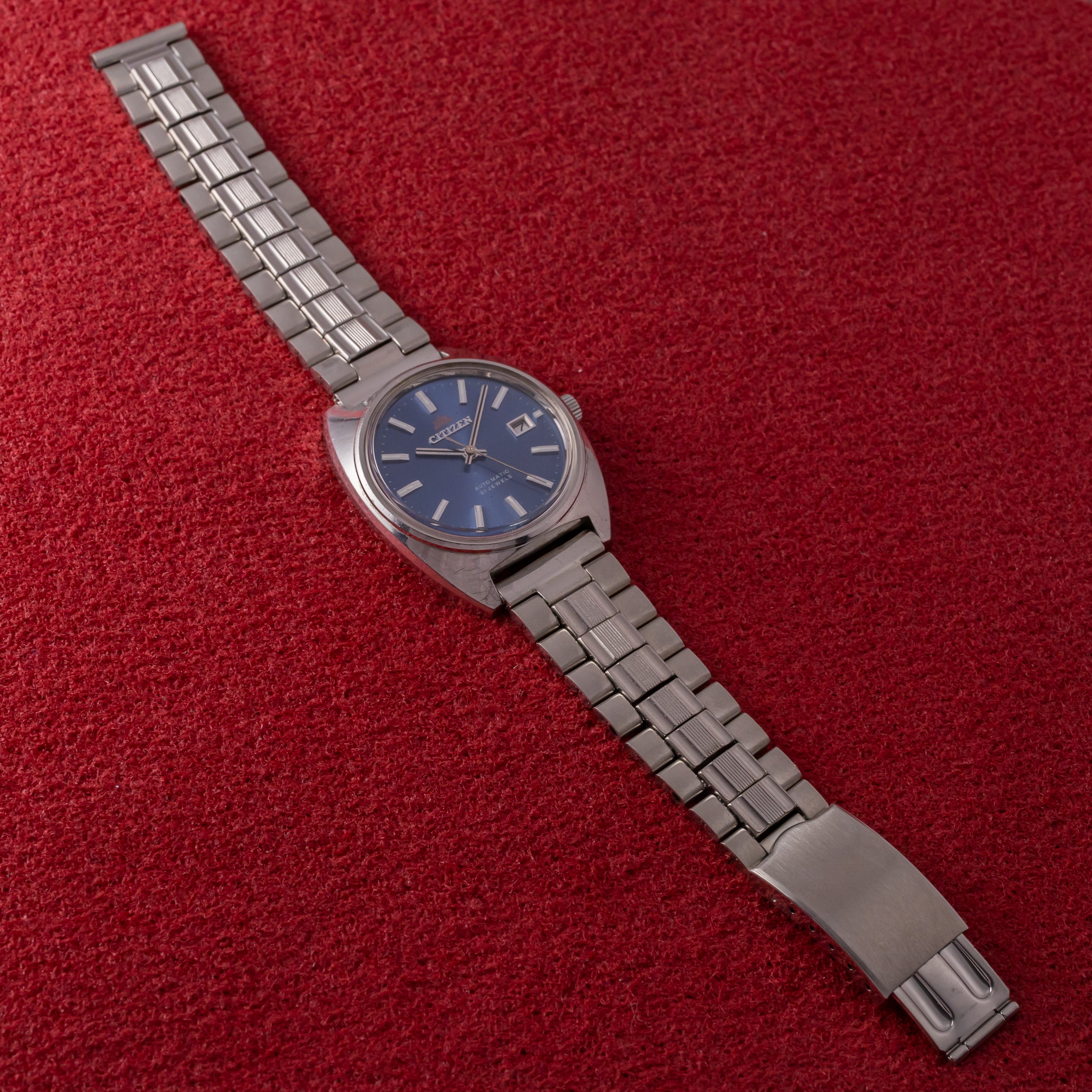 シチズン 朝日新聞 1960年代 オートマチック