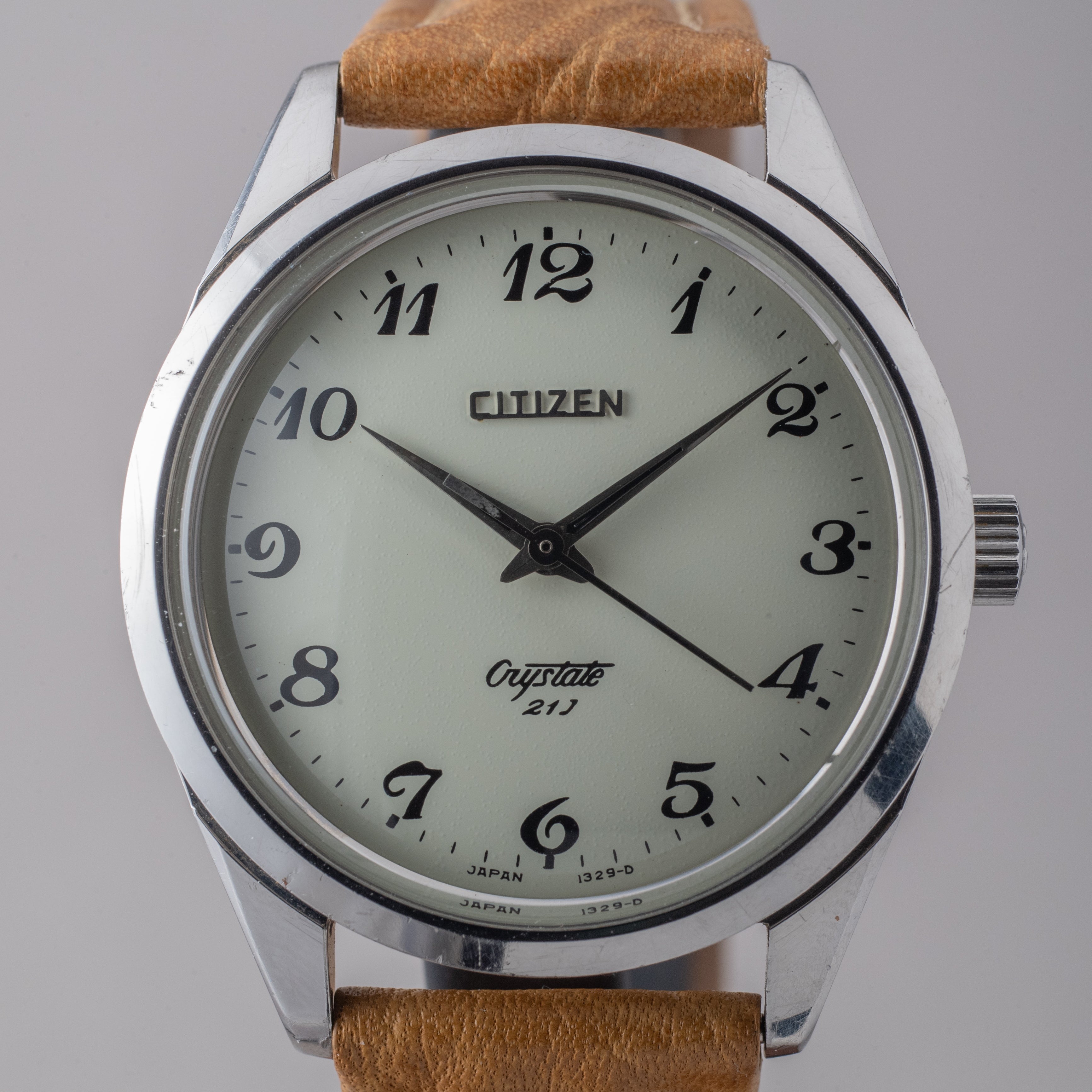 シチズン クリステート 1968年製 アラビアダイヤル 手巻き