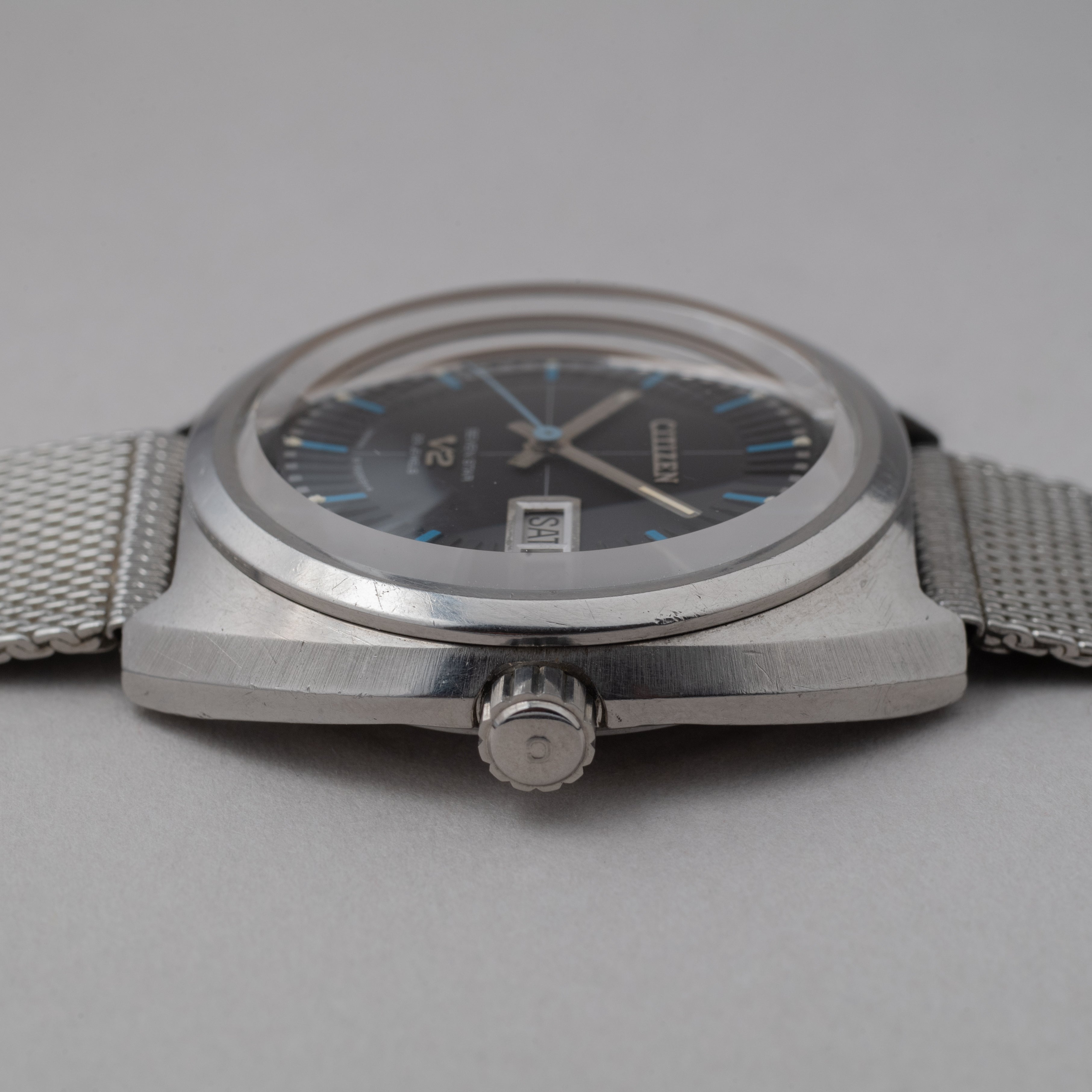 シチズン セブンスターV2 1969年製 ブラックダイヤル 純正ブレス