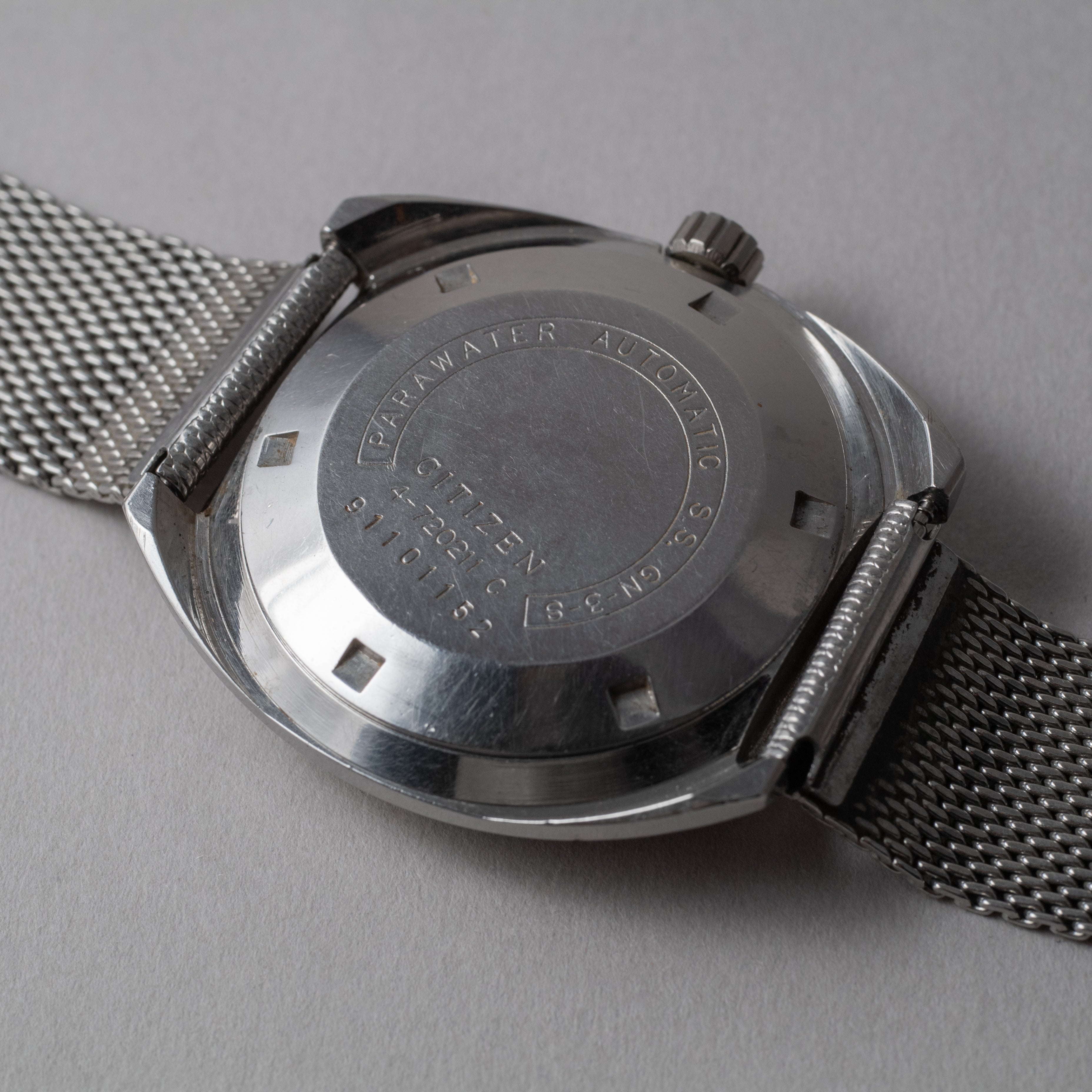 シチズン セブンスターV2 1969年製 ブラックダイヤル 純正ブレス