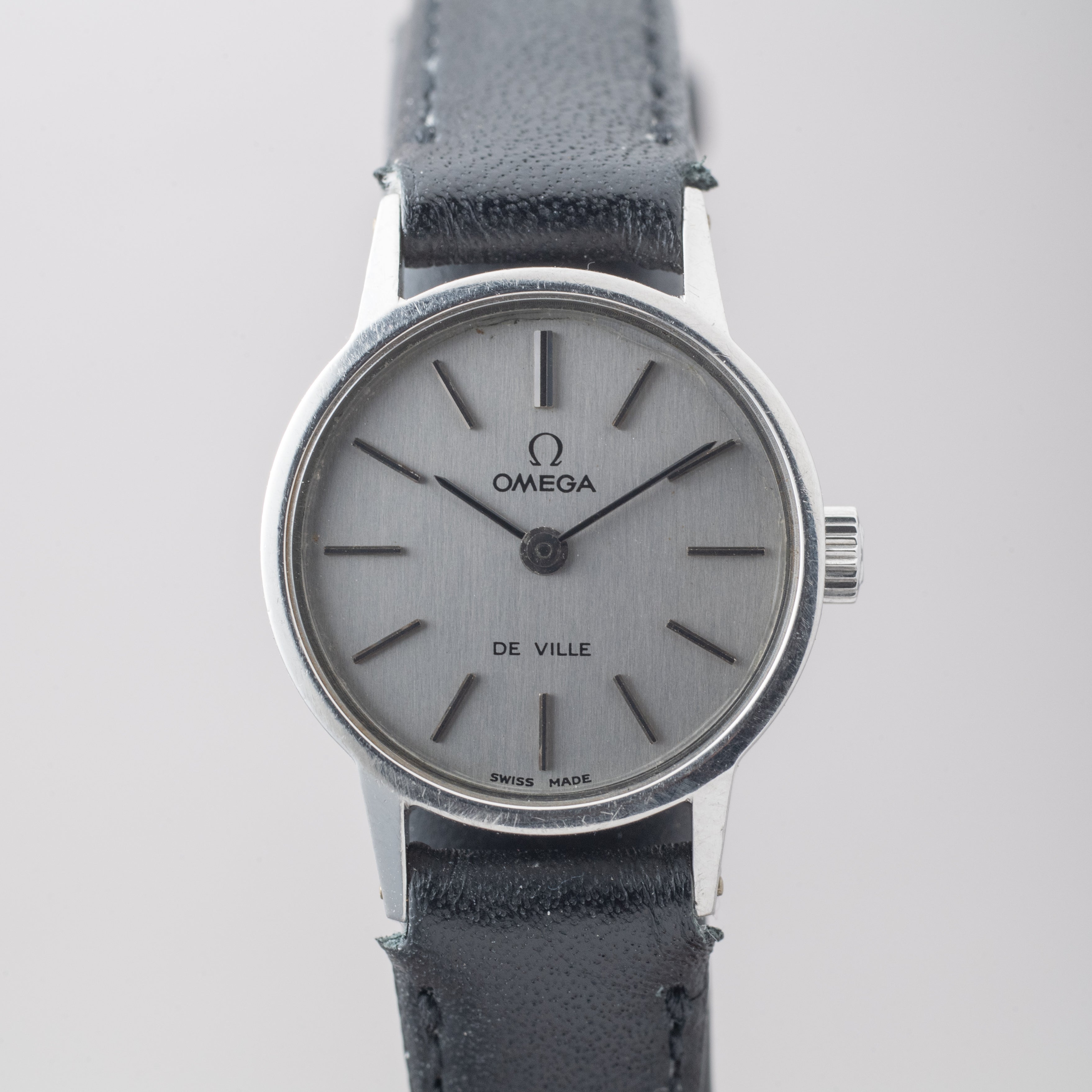 オメガ デ・ヴィル レディース 1972年製 SS ラウンド