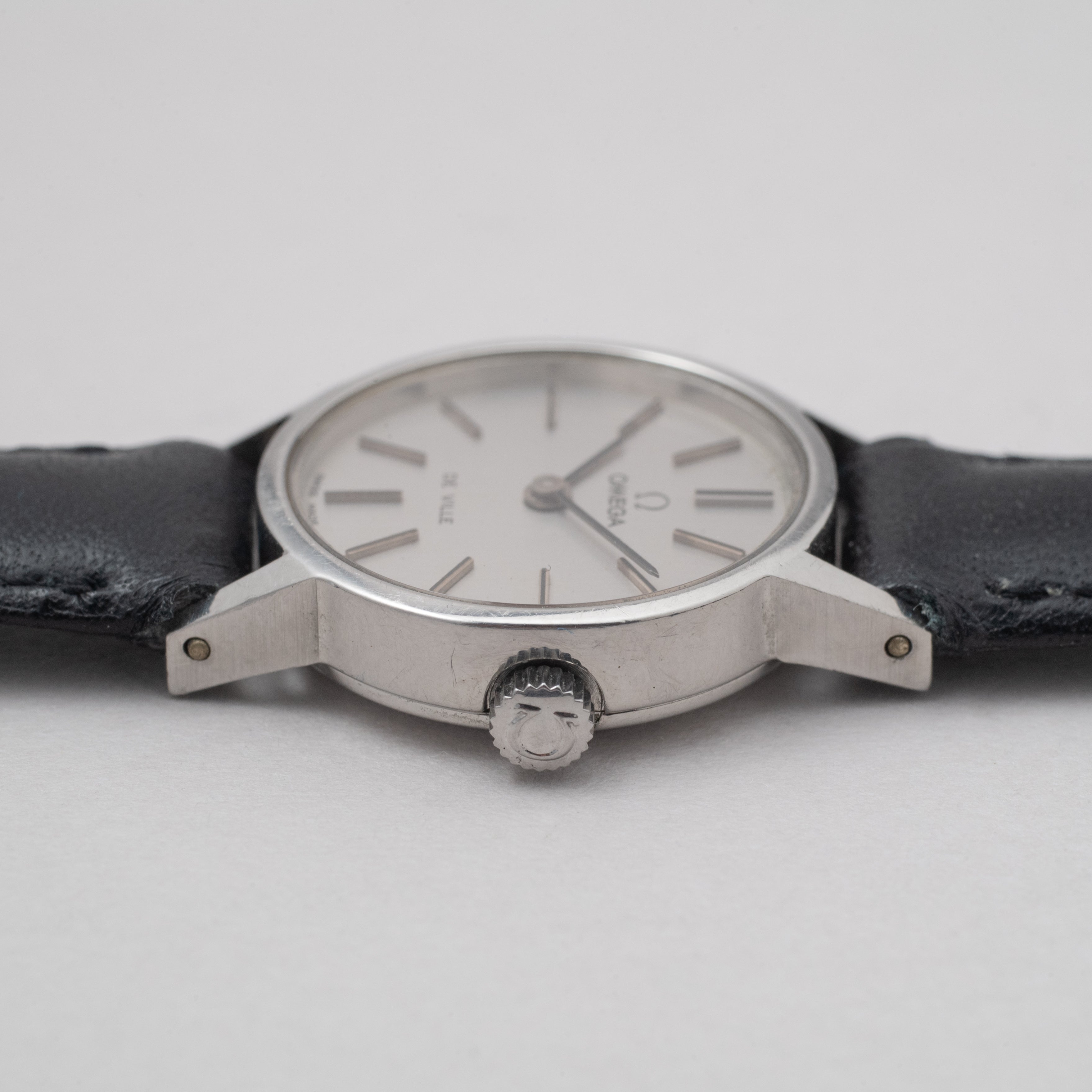 オメガ デ・ヴィル レディース 1972年製 SS ラウンド