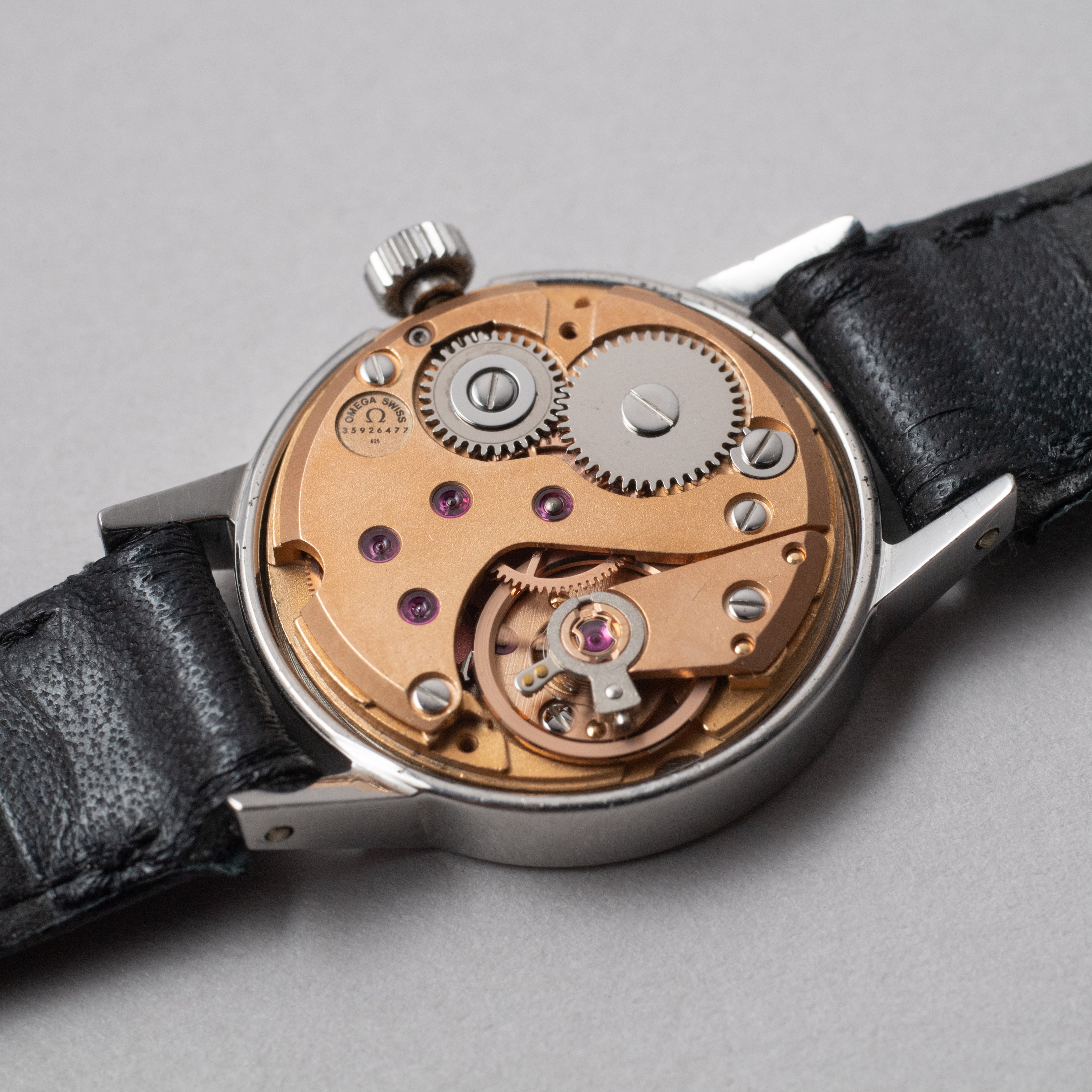 オメガ デ・ヴィル レディース 1972年製 SS ラウンド