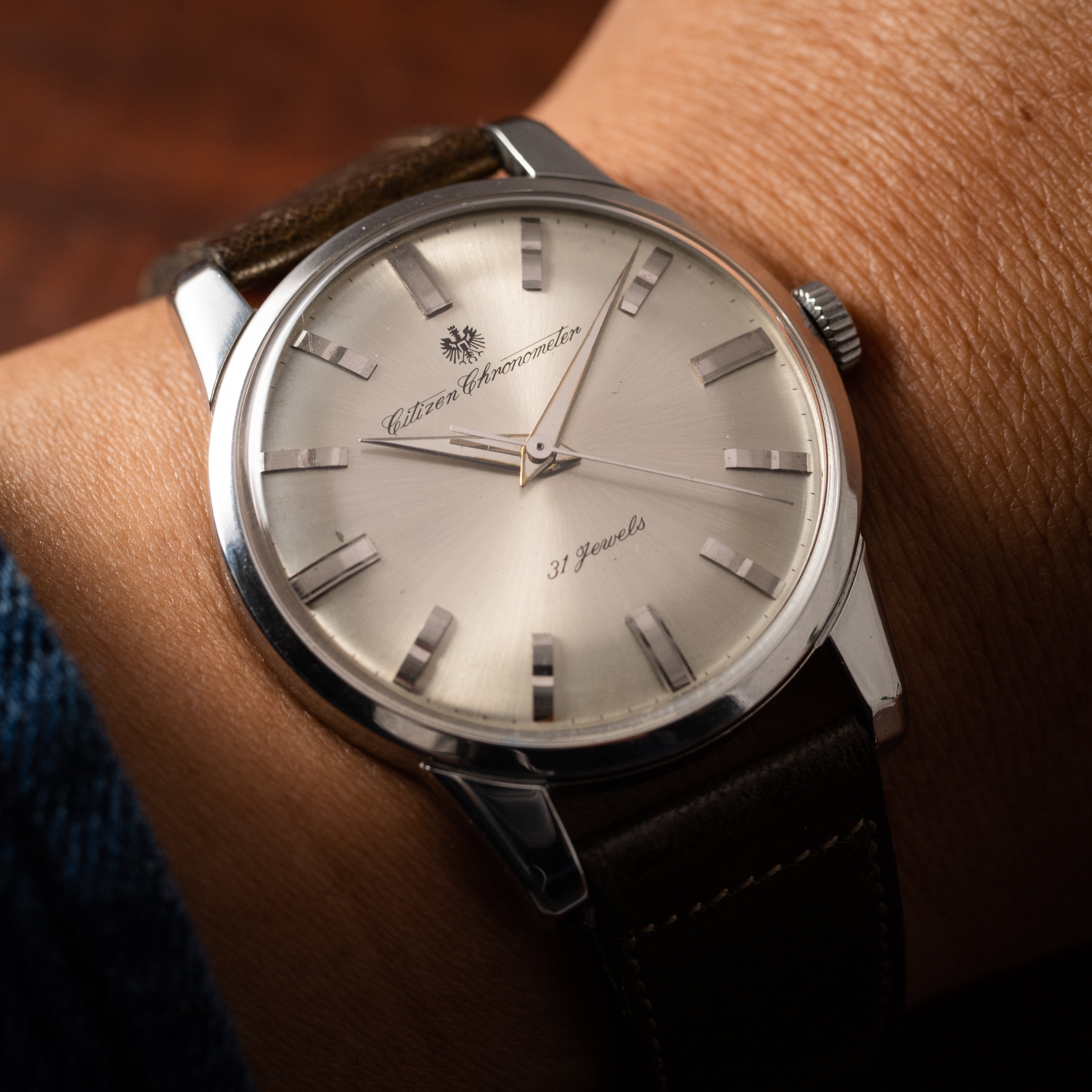 シチズン クロノメーター 1965年製 手巻き SS