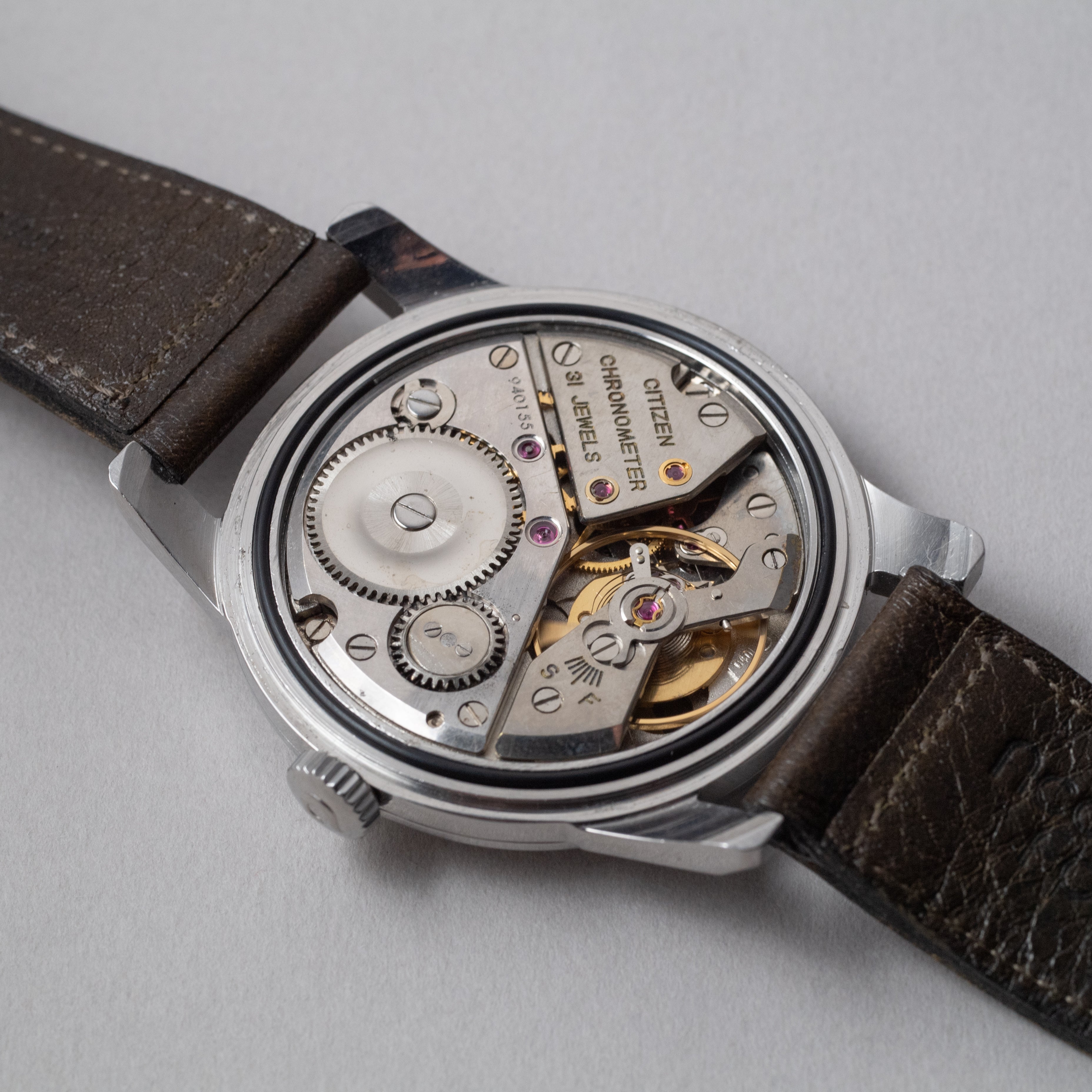 シチズン クロノメーター 1965年製 手巻き SS