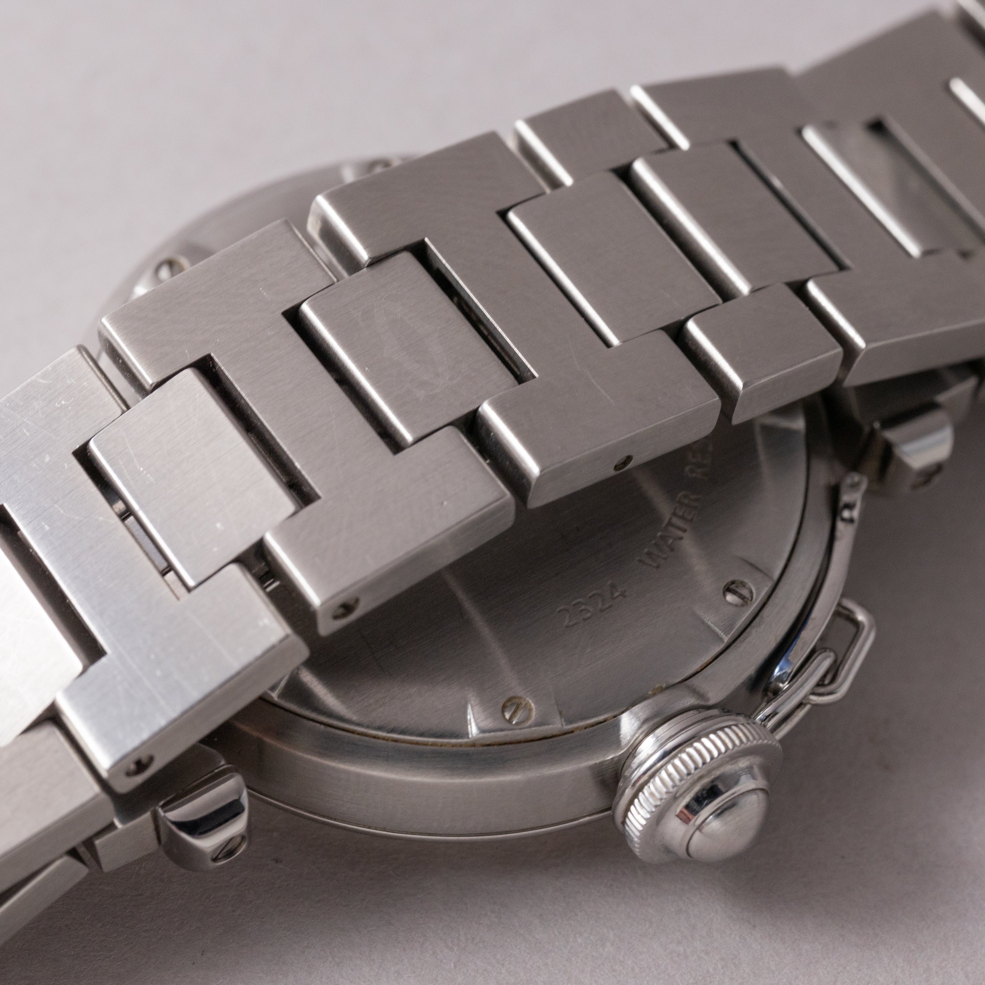 カルティエ パシャC オートマチック ブラックダイヤル 1990年代製