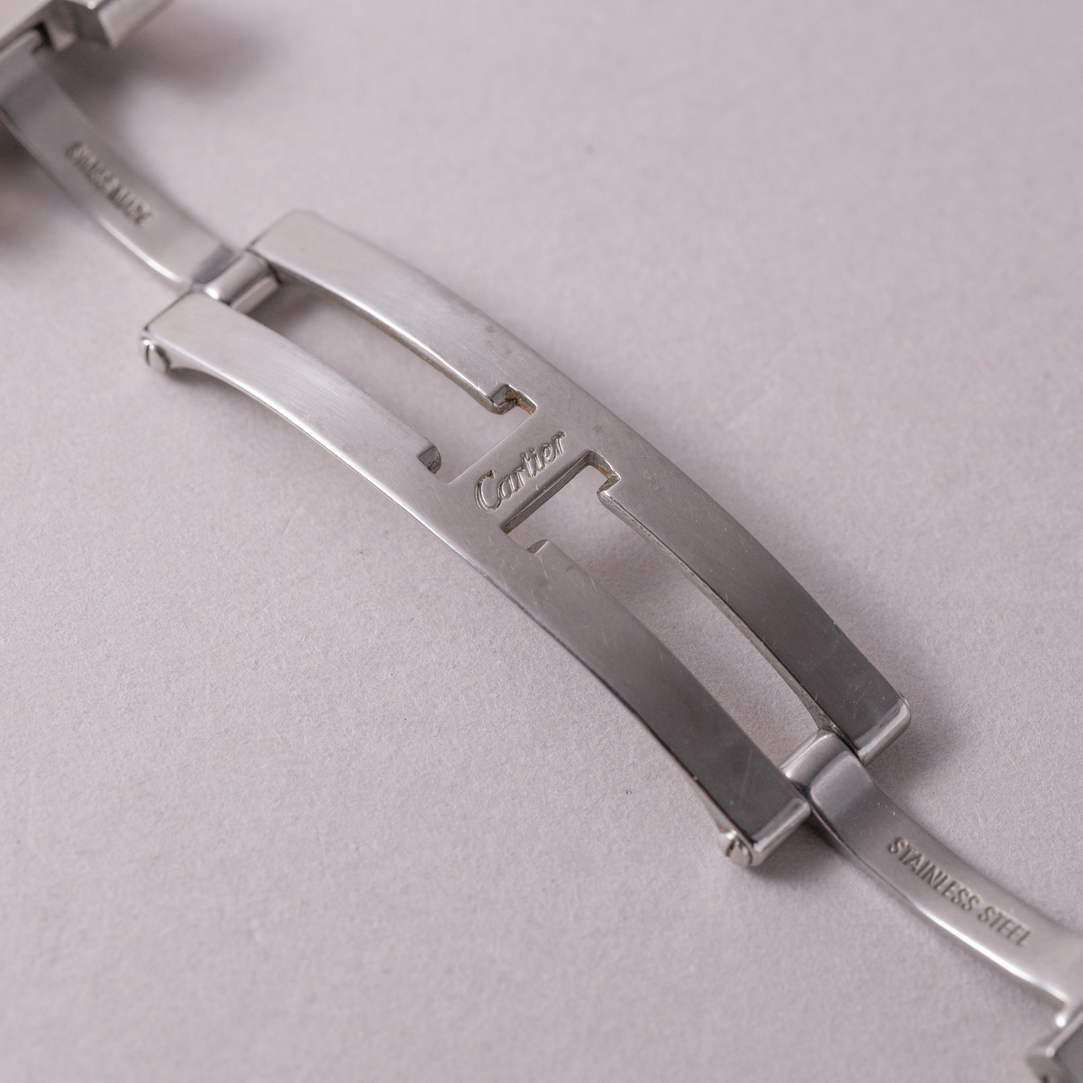 カルティエ パシャC オートマチック ブラックダイヤル 1990年代製