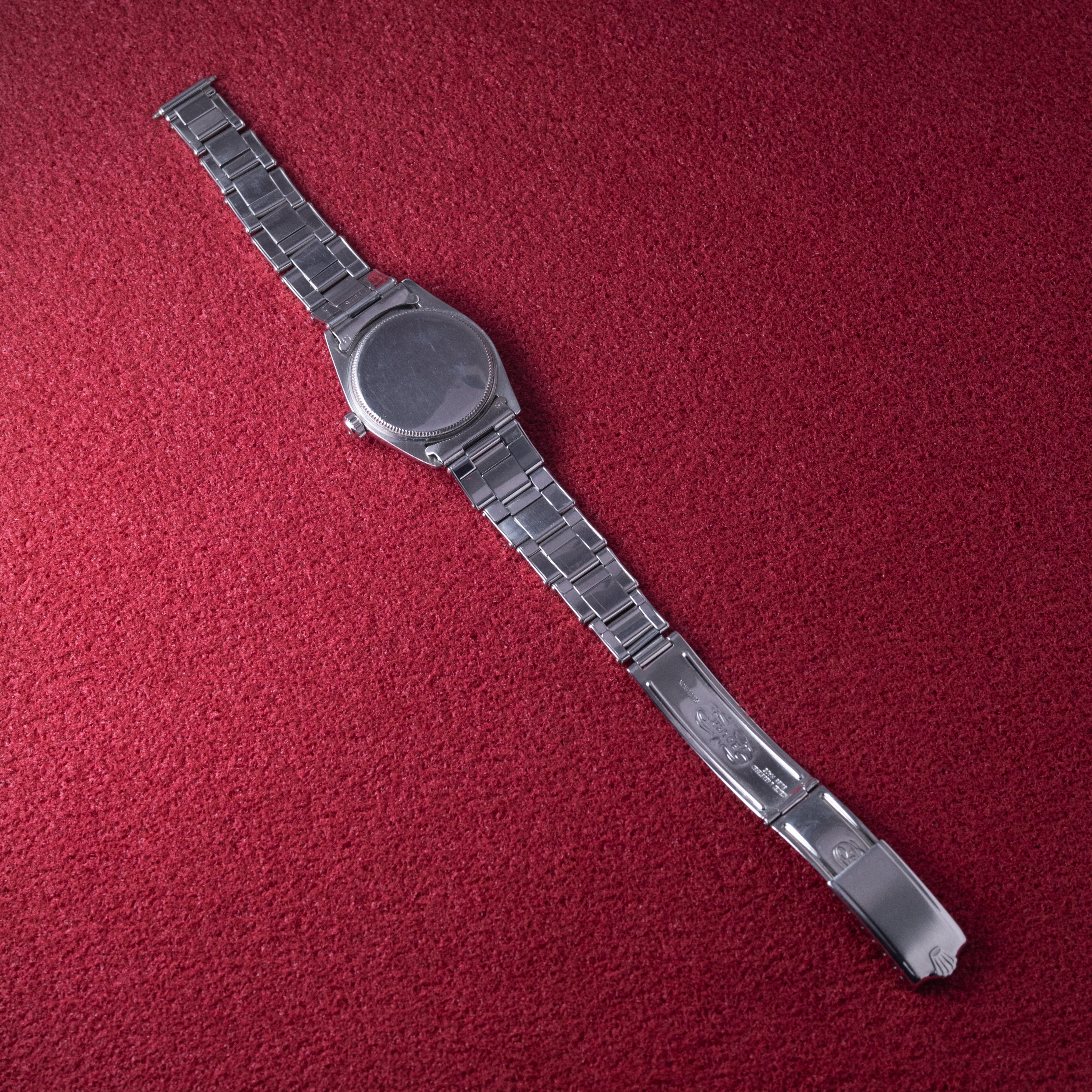 ロレックス オイスター スピードキング 1963年製 Ref.6430 純正リベットブレス