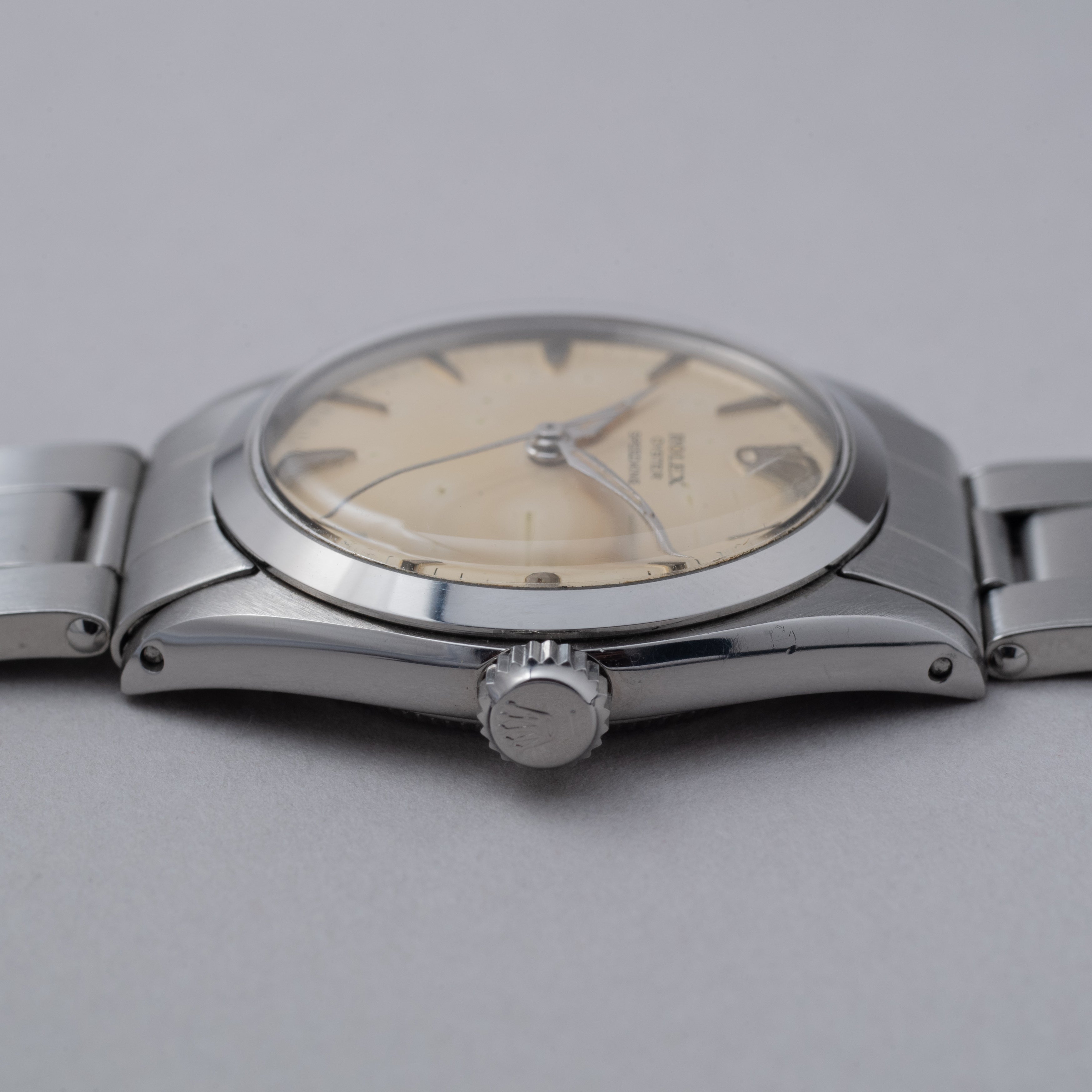 ロレックス オイスター スピードキング 1963年製 Ref.6430 純正リベットブレス