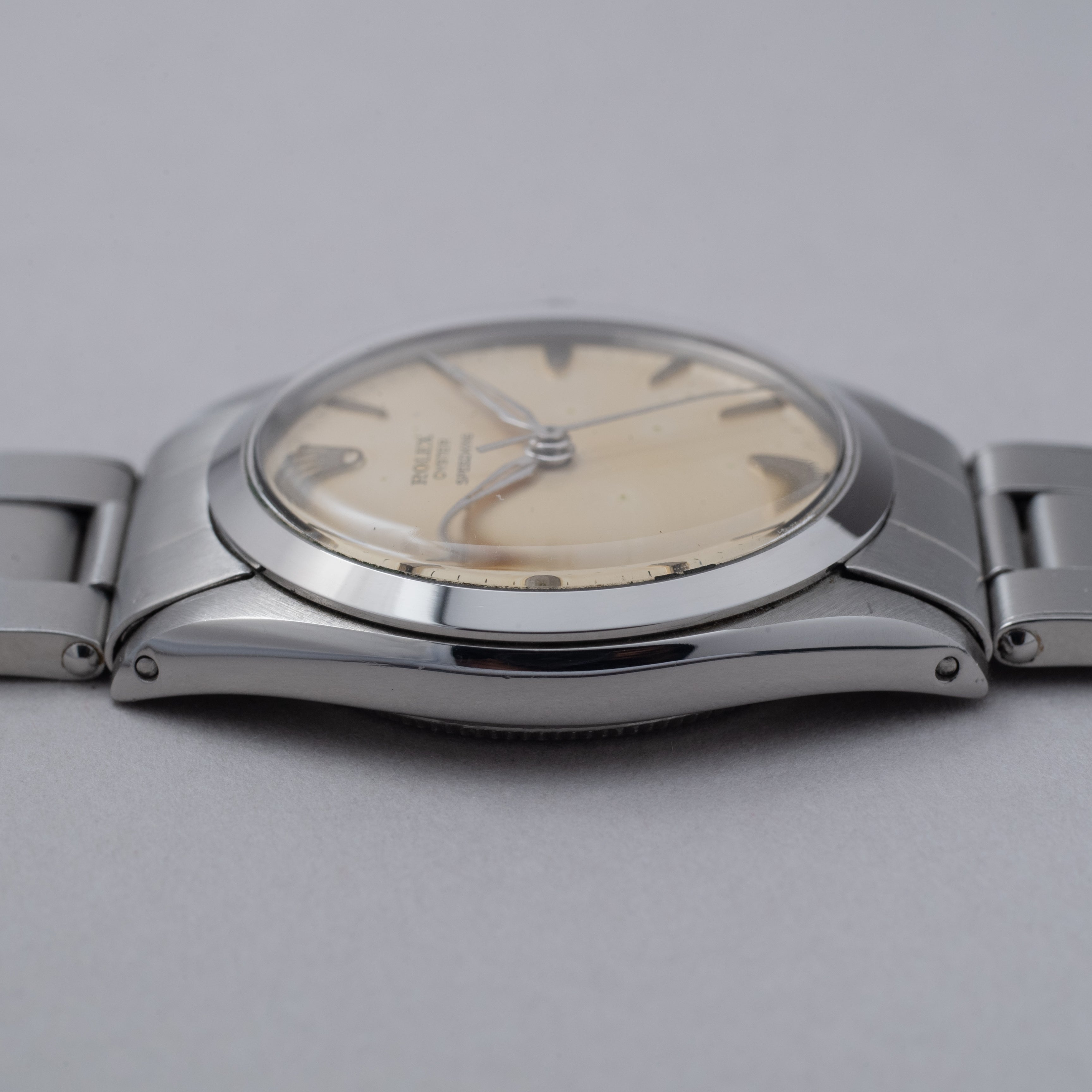 ロレックス オイスター スピードキング 1963年製 Ref.6430 純正リベットブレス