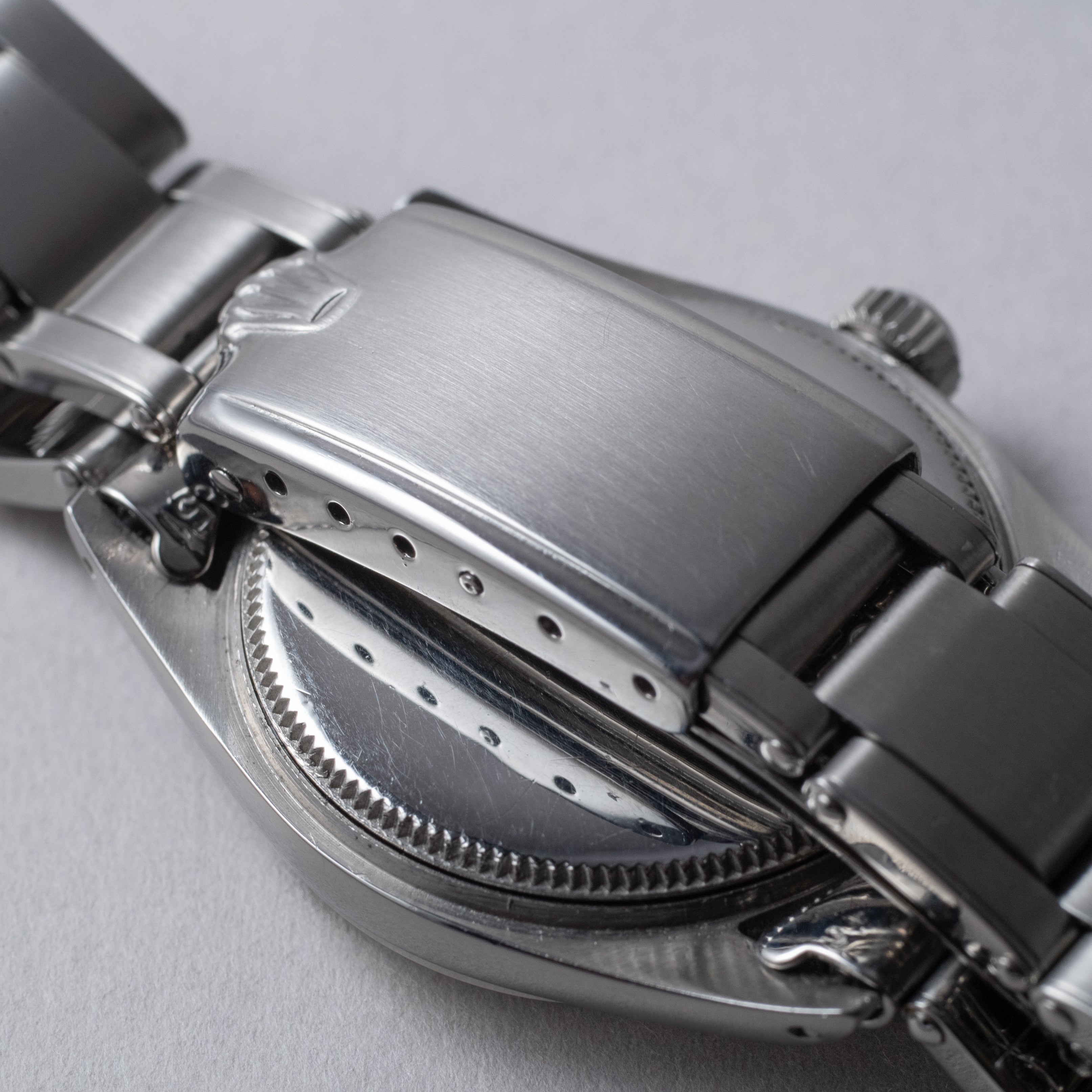 ロレックス オイスター スピードキング 1963年製 Ref.6430 純正リベットブレス