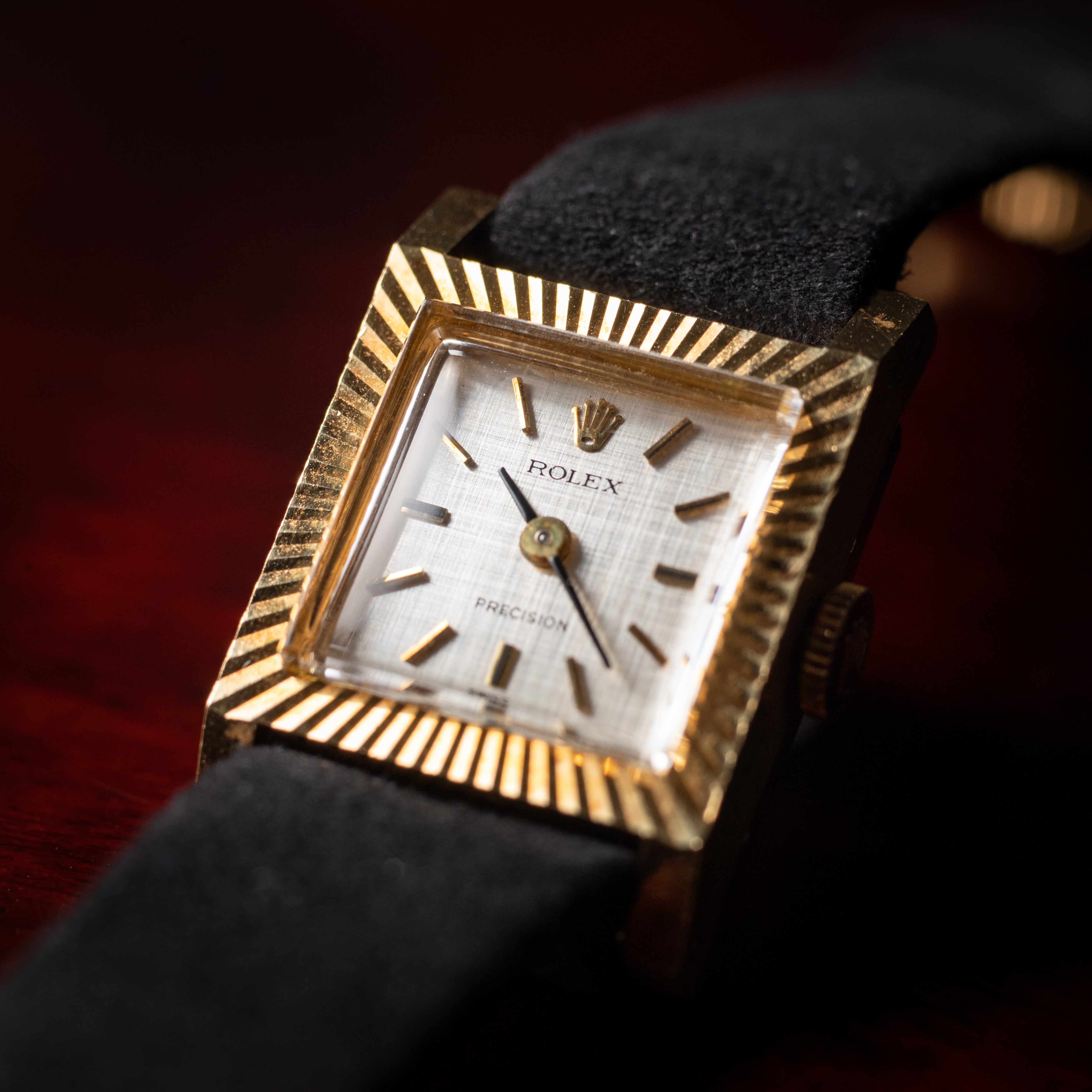 ロレックス レディース スクエアケース 18KYG Ref.2157 1970年代製