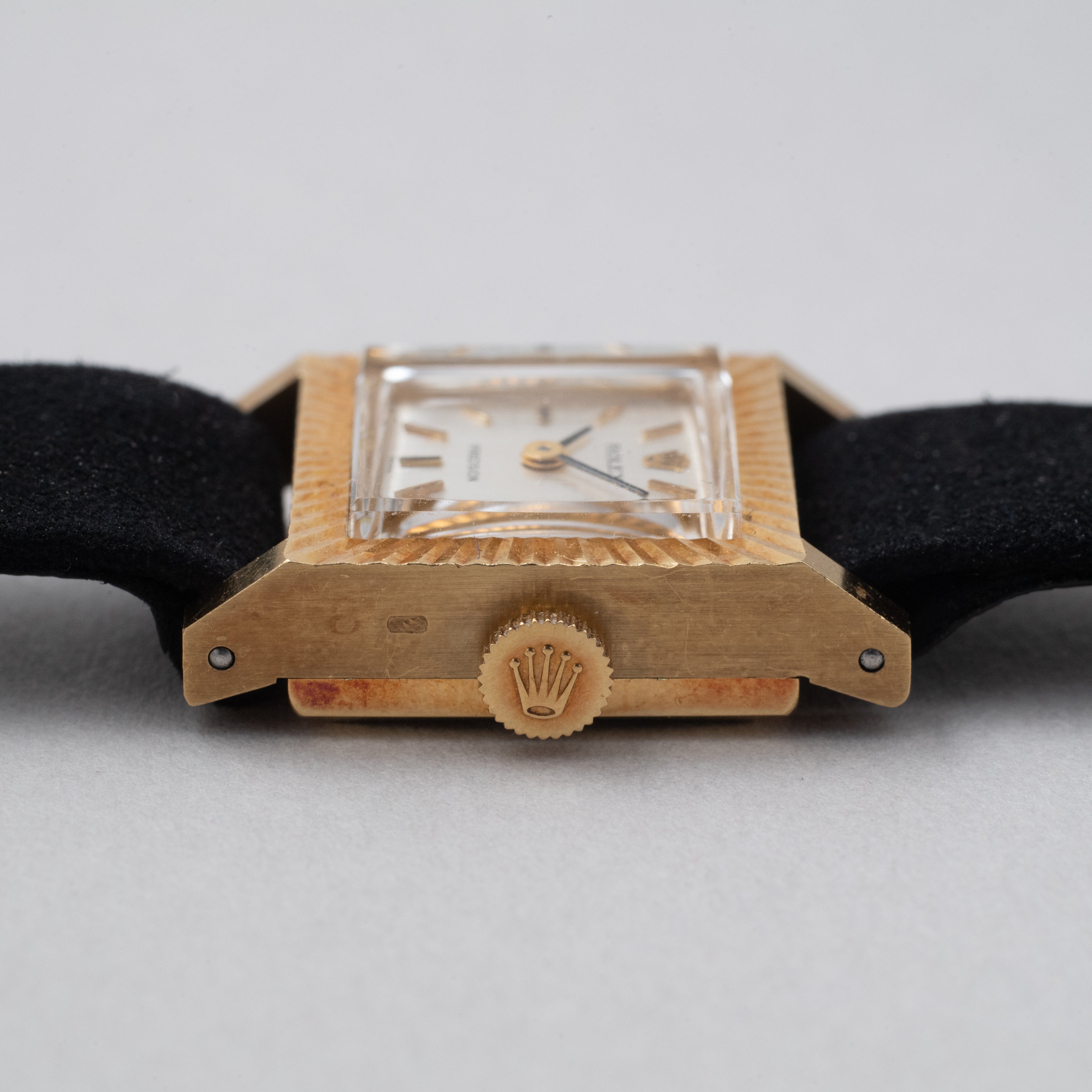 ロレックス レディース スクエアケース 18KYG Ref.2157 1970年代製