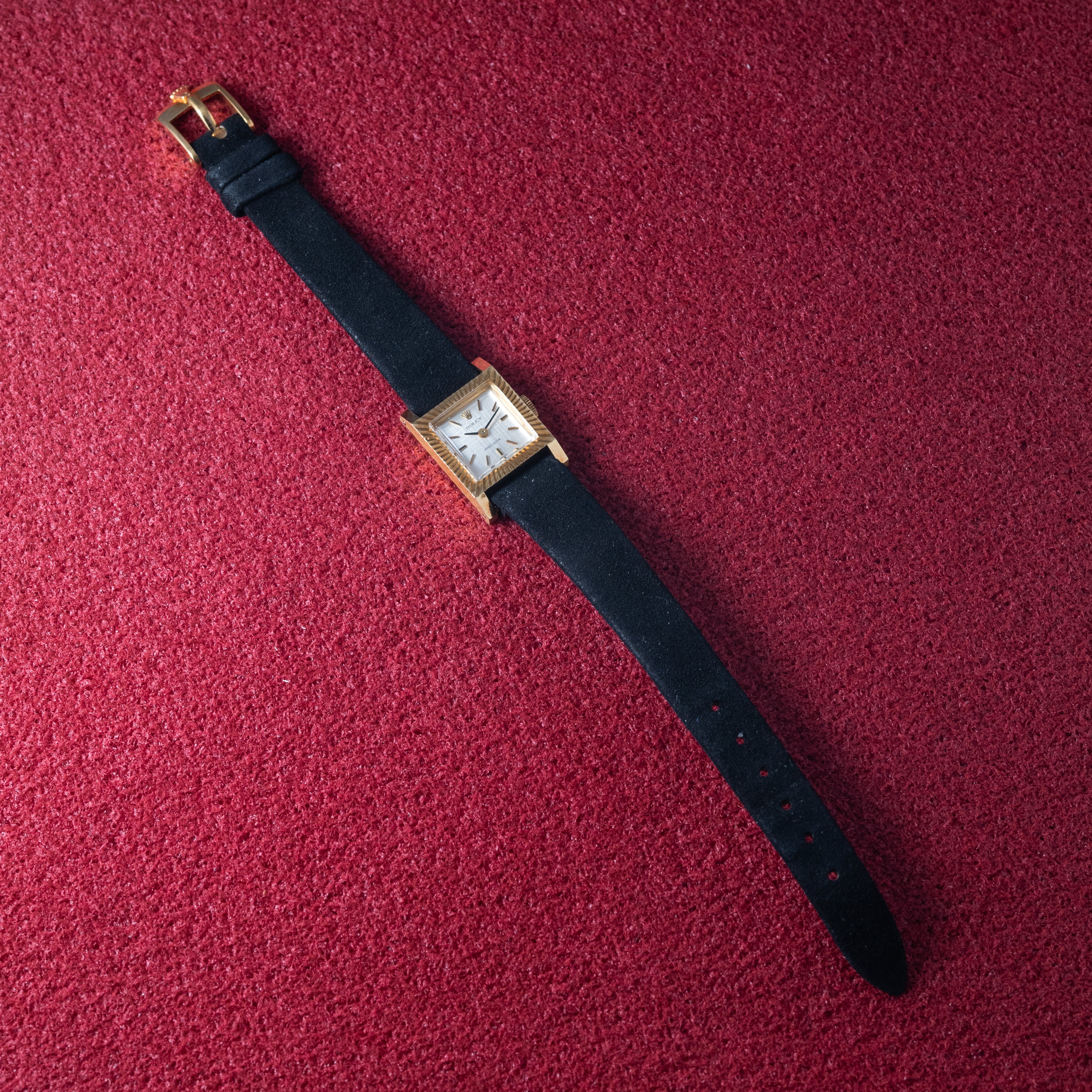 ロレックス レディース スクエアケース 18KYG Ref.2157 1970年代製