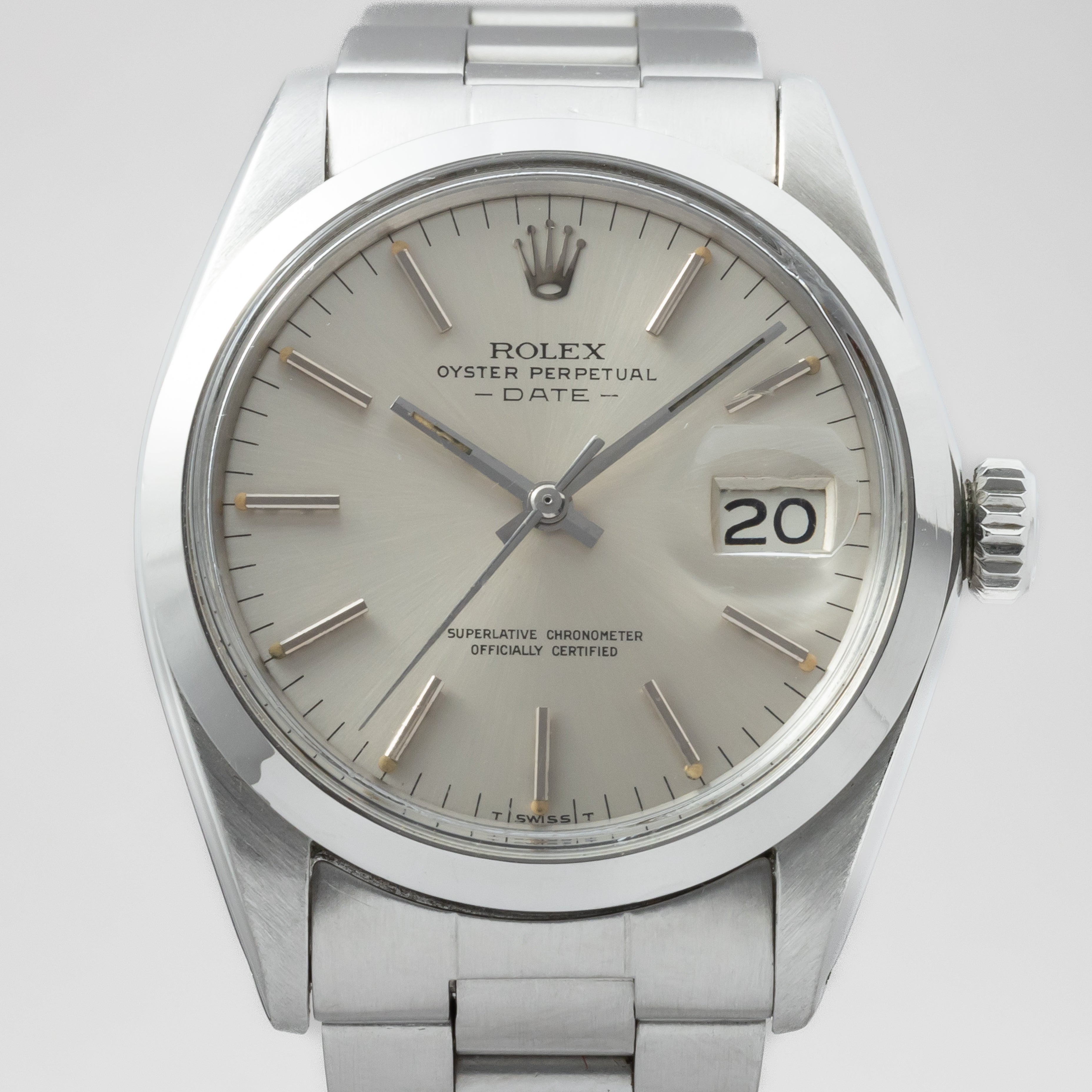 ロレックス オイスターパーペチュアルデイト 1969年製 Ref.1500