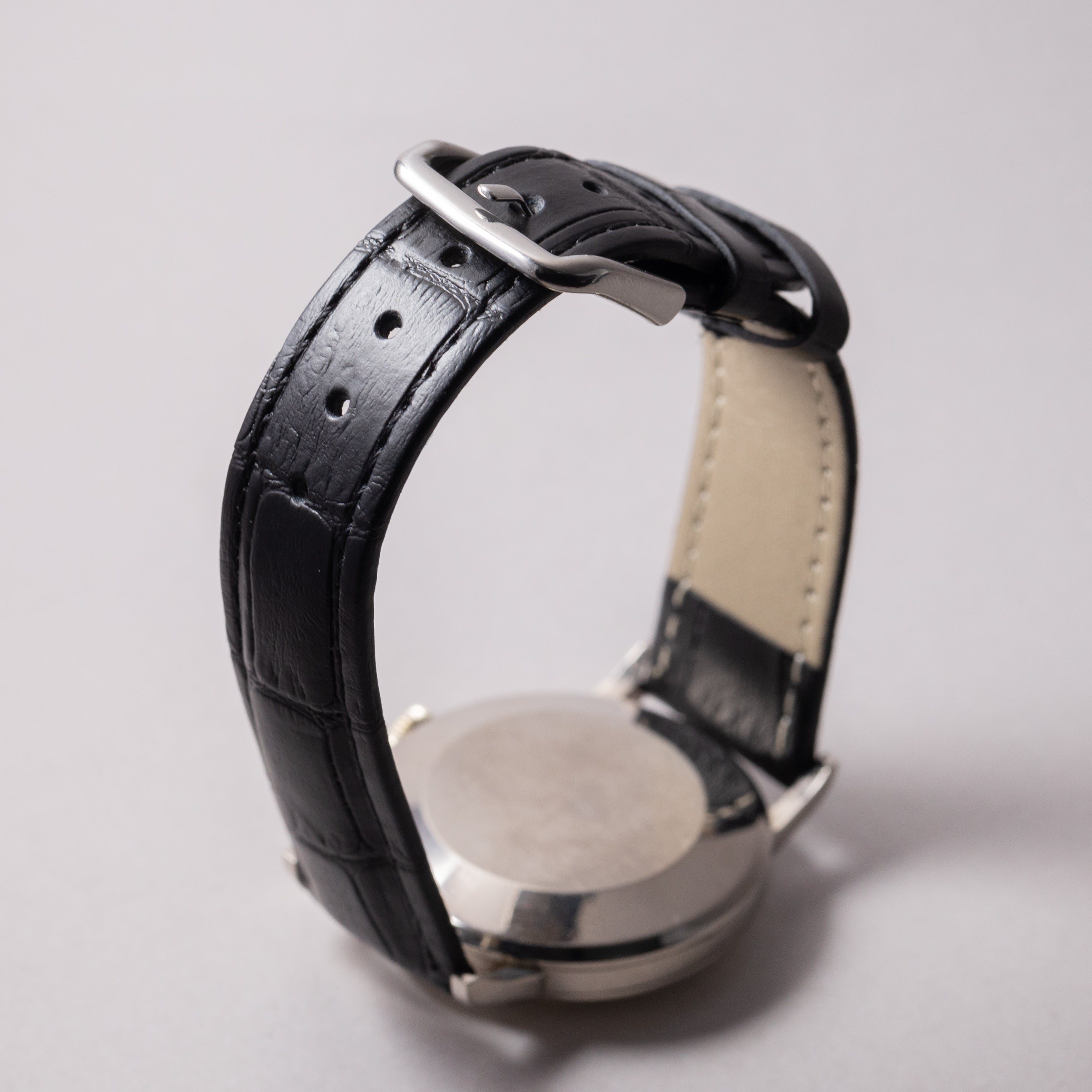 IWC 1963年製 18KWG チューラーWネーム 寄り目デイト オートマチック