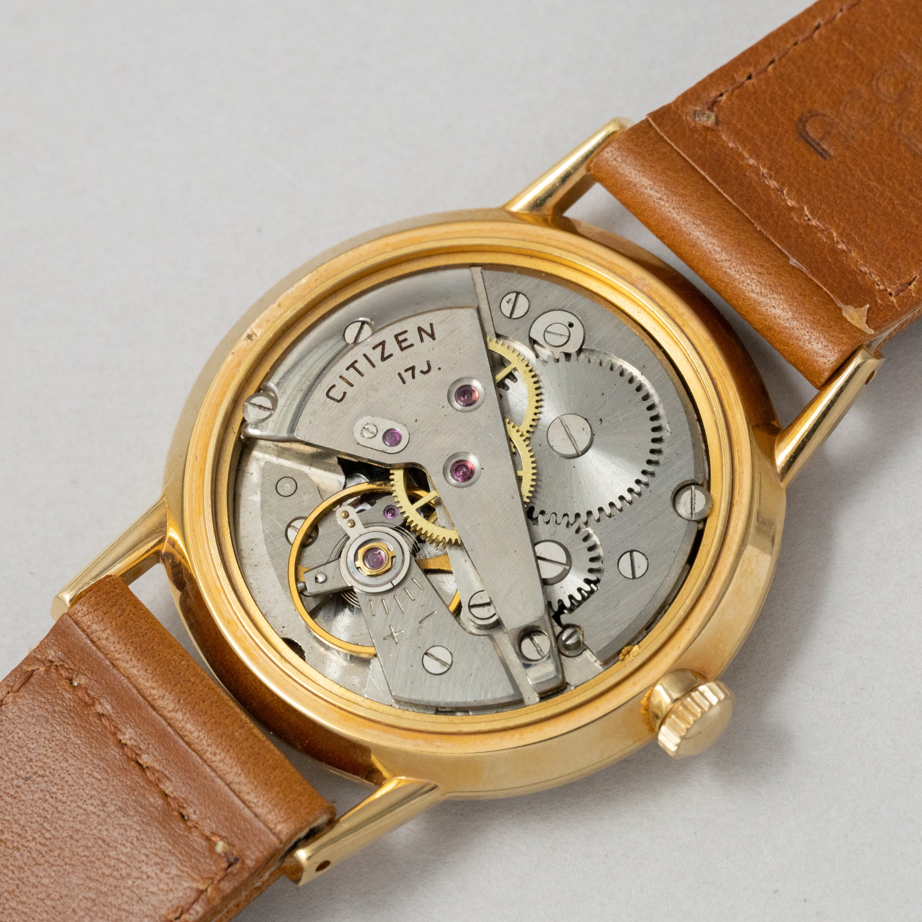 CITIZEN パラショック 1960年製/昭和35年製 手巻き ユニークダイヤル