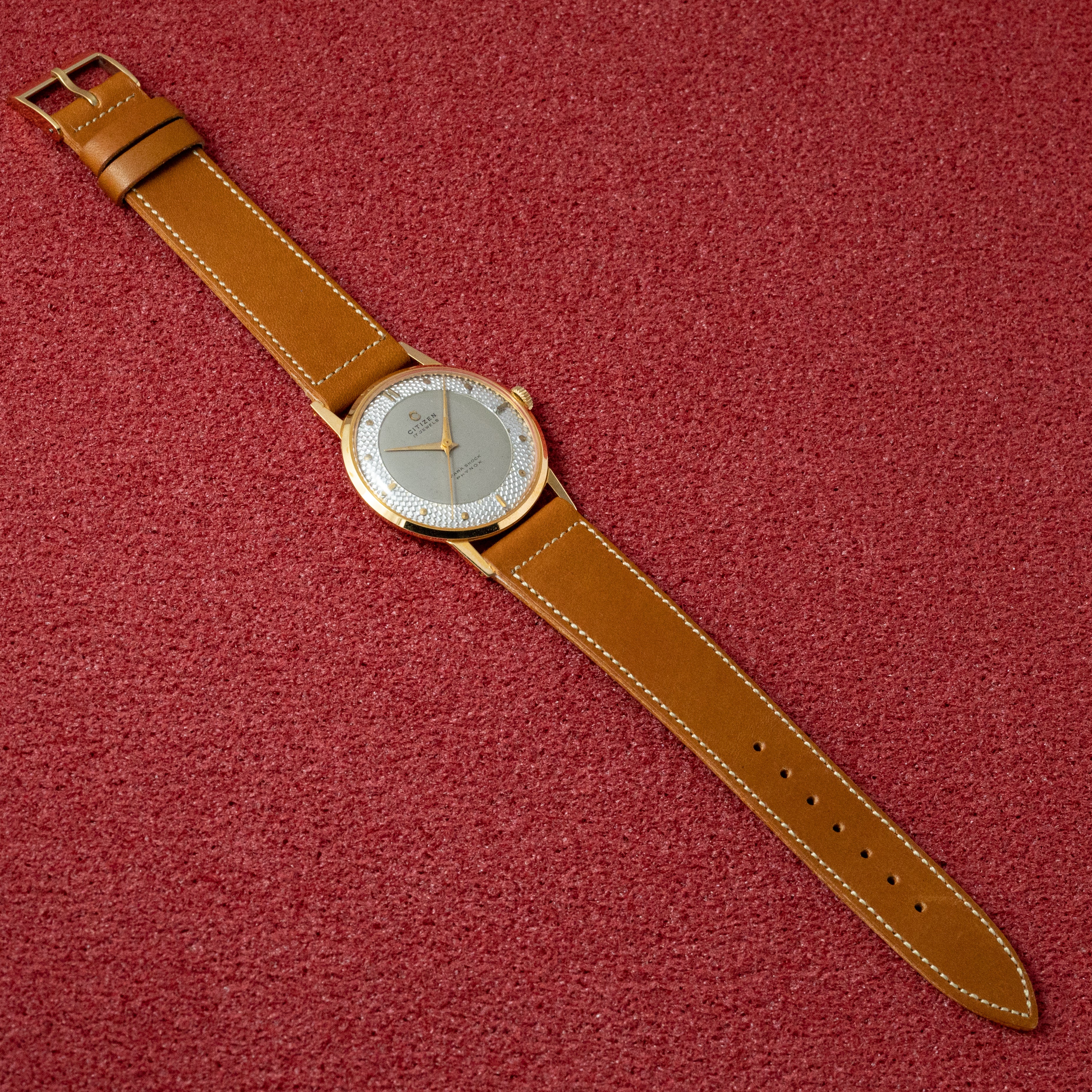 CITIZEN パラショック 1960年製/昭和35年製 手巻き ユニークダイヤル