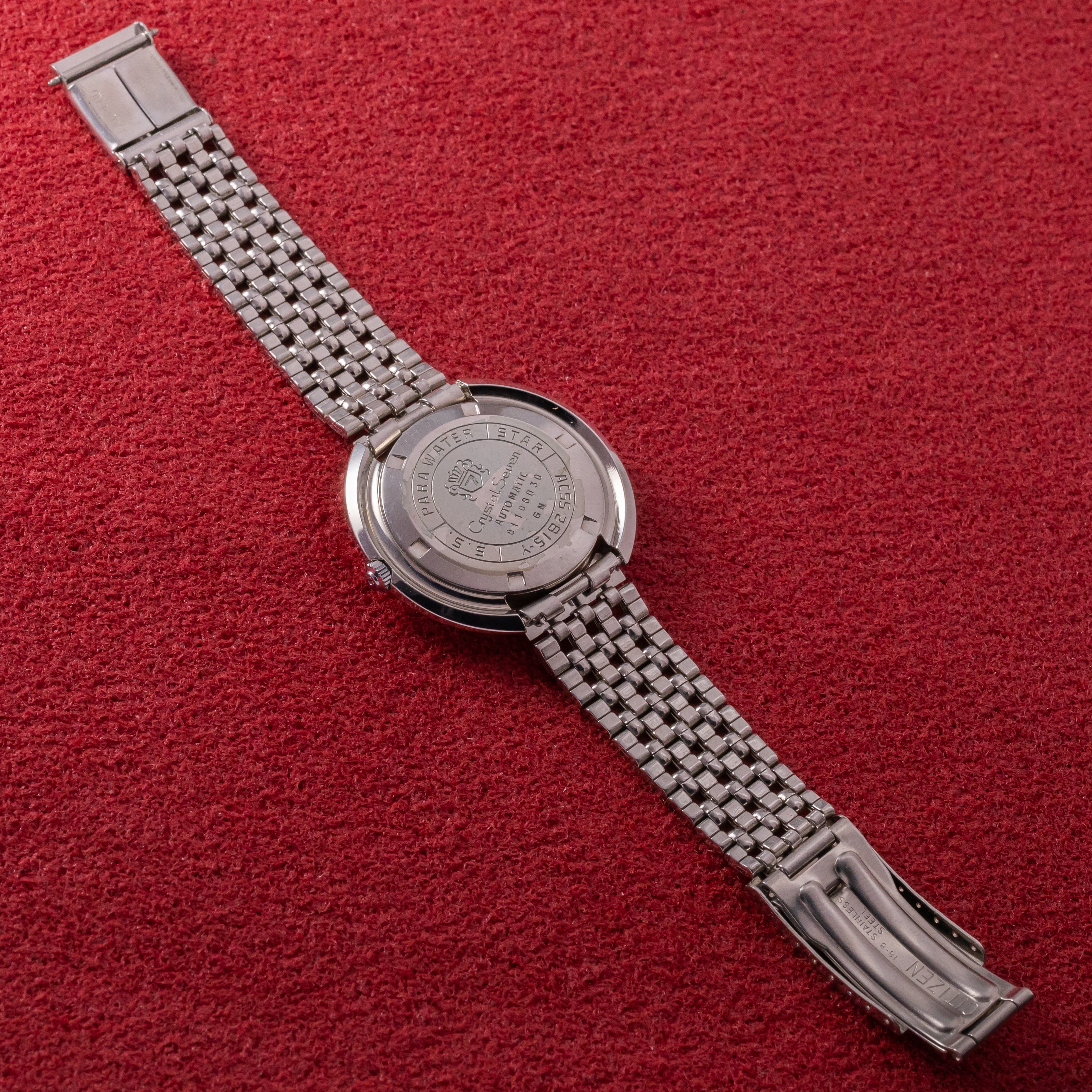 シチズン クリスタル7 1968年製 箱付き グレーダイヤル デッドストック