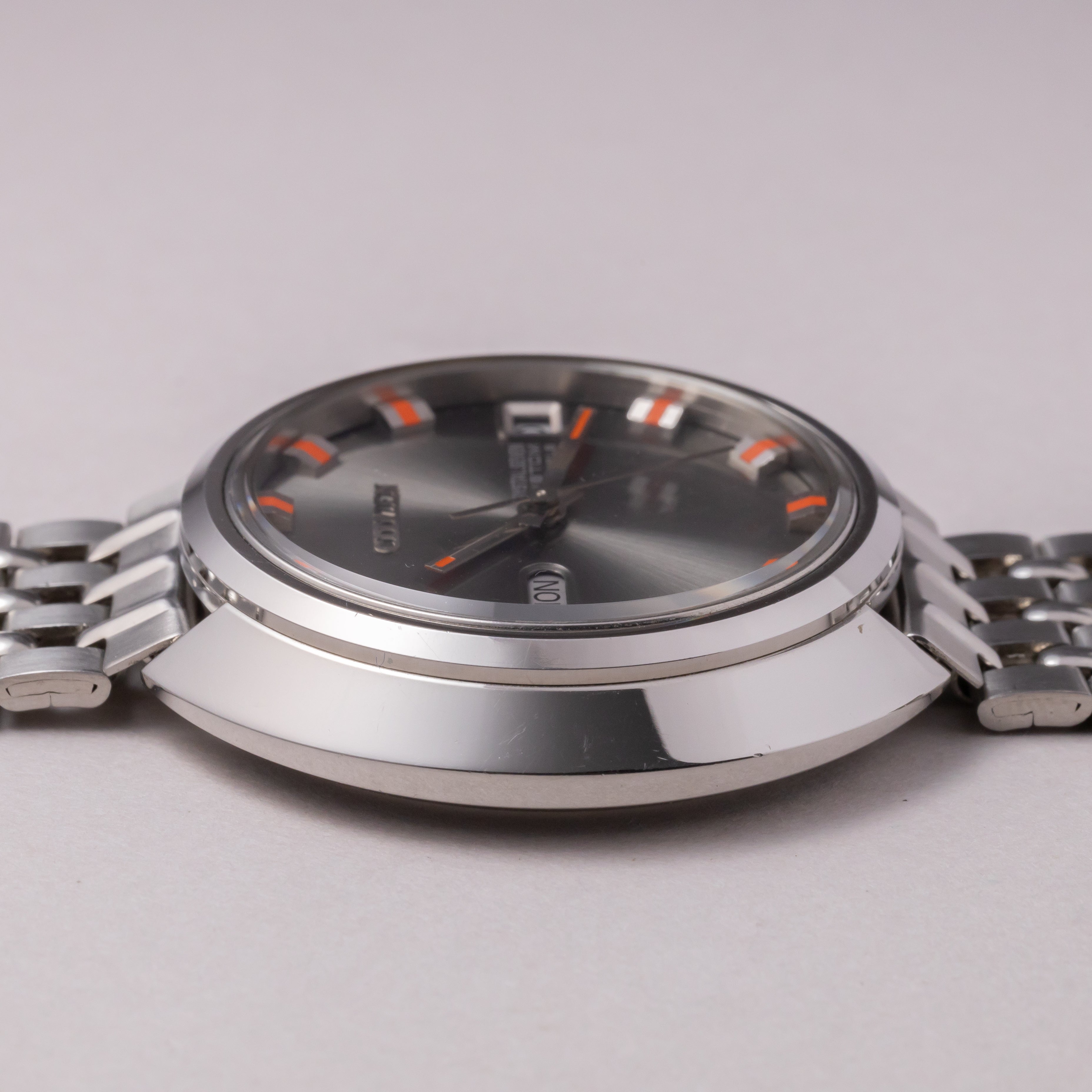 シチズン クリスタル7 1968年製 箱付き グレーダイヤル デッドストック